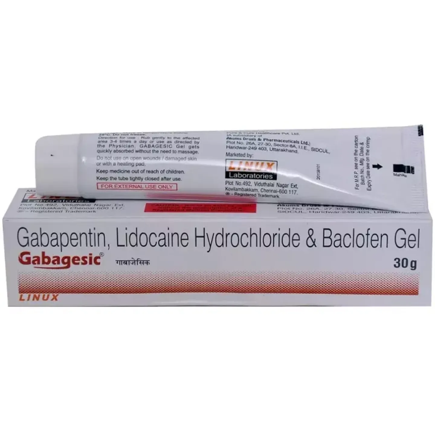 Gabagesic Gel 30gm product image