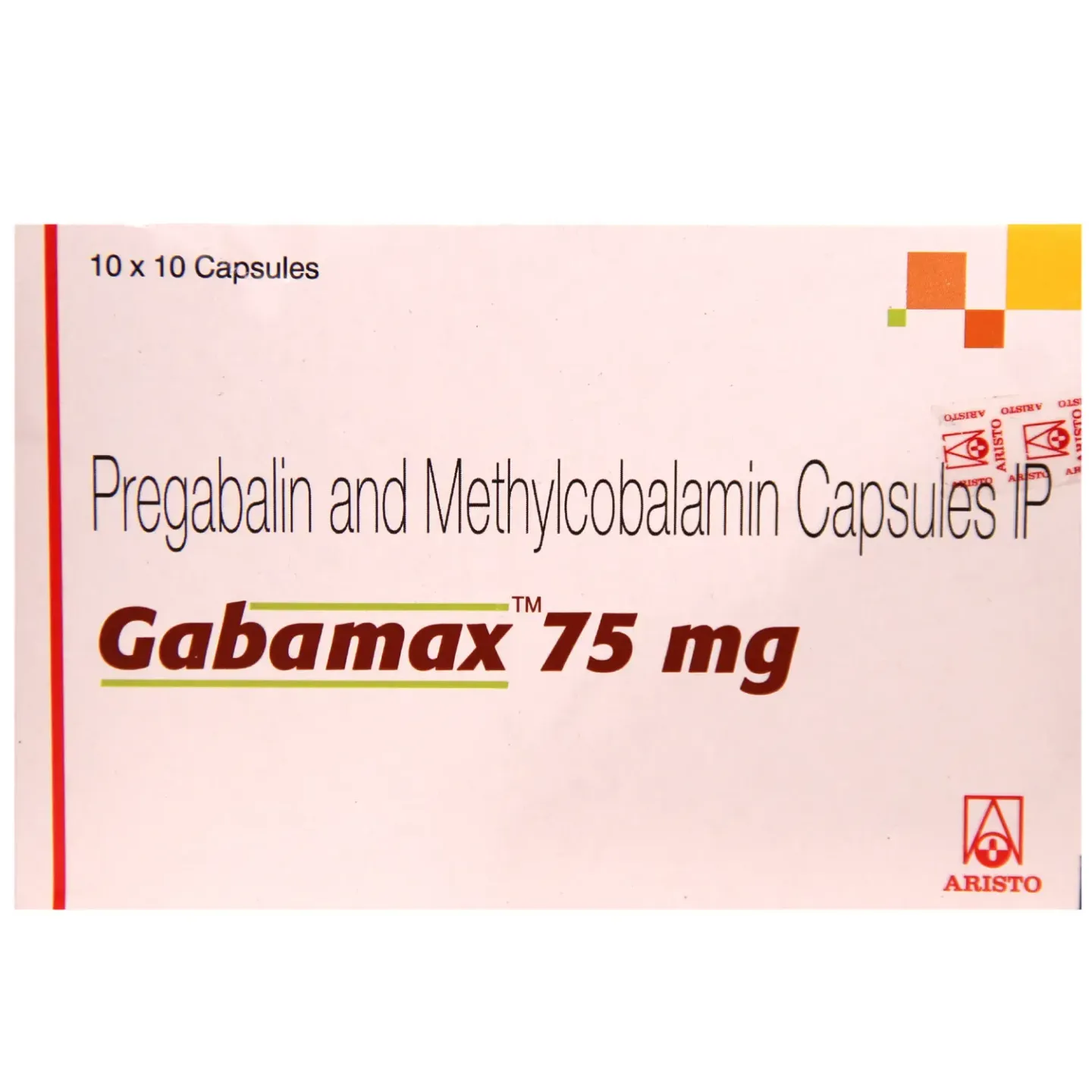 Gabamax 75mg Capsule product image