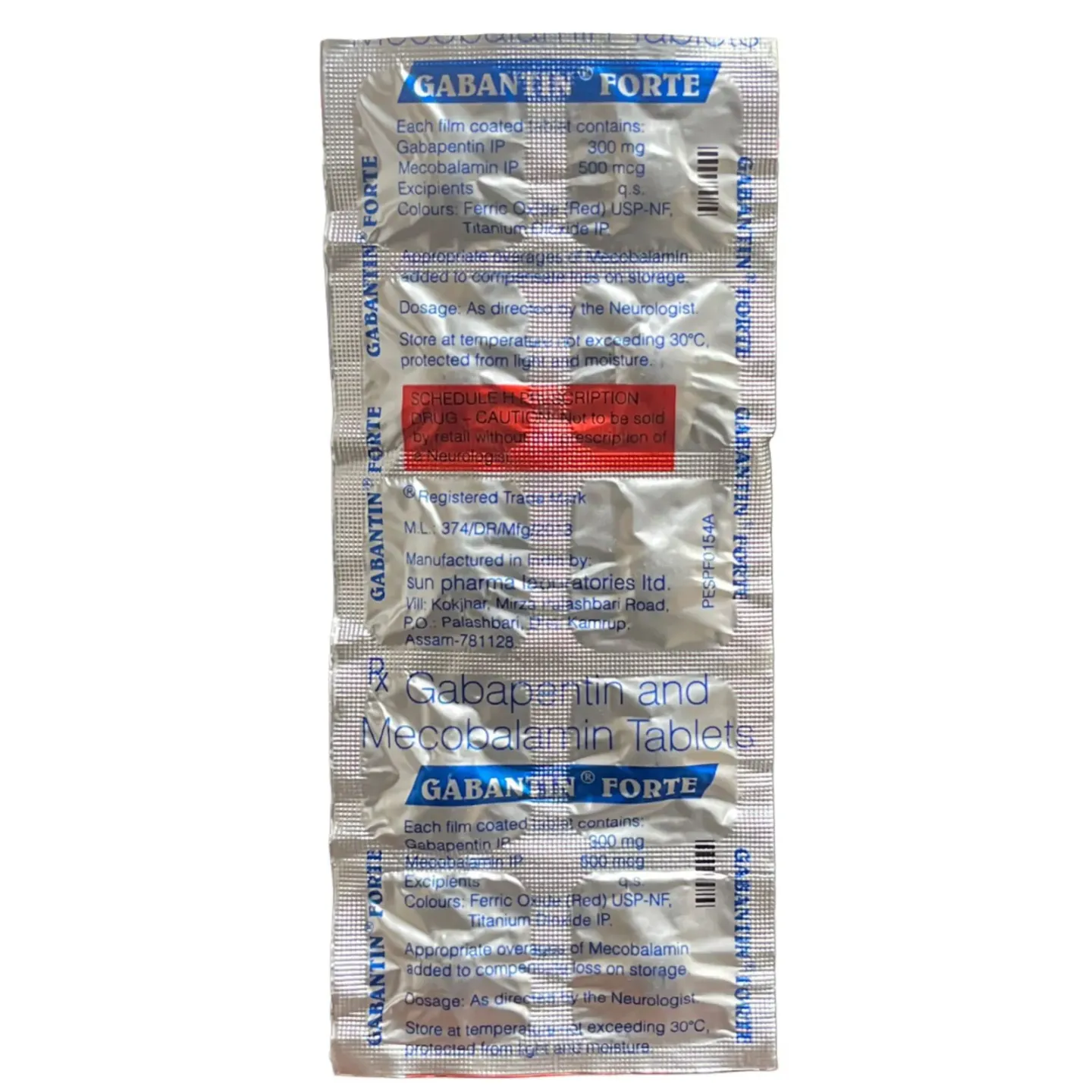 Gabantin Forte Tablet product image