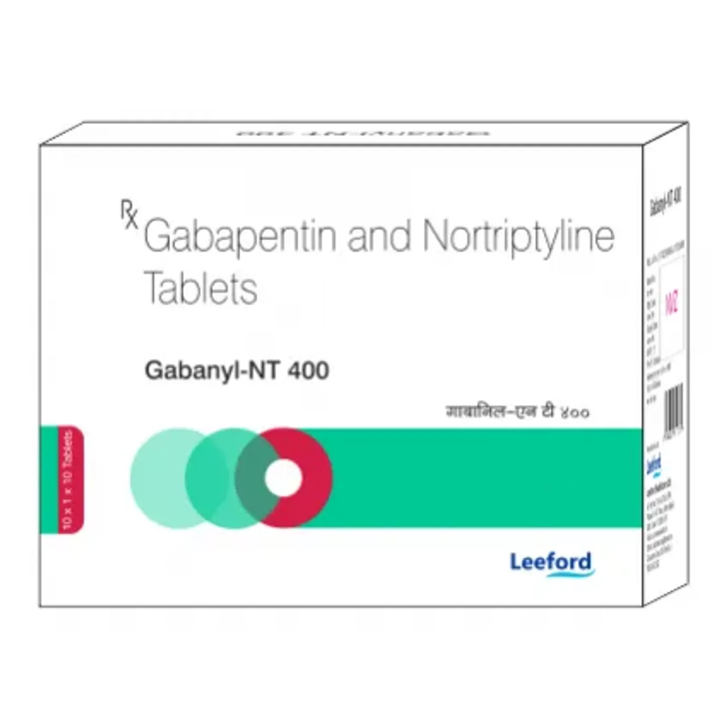 Gabanyl 400 Nt Tablet product image