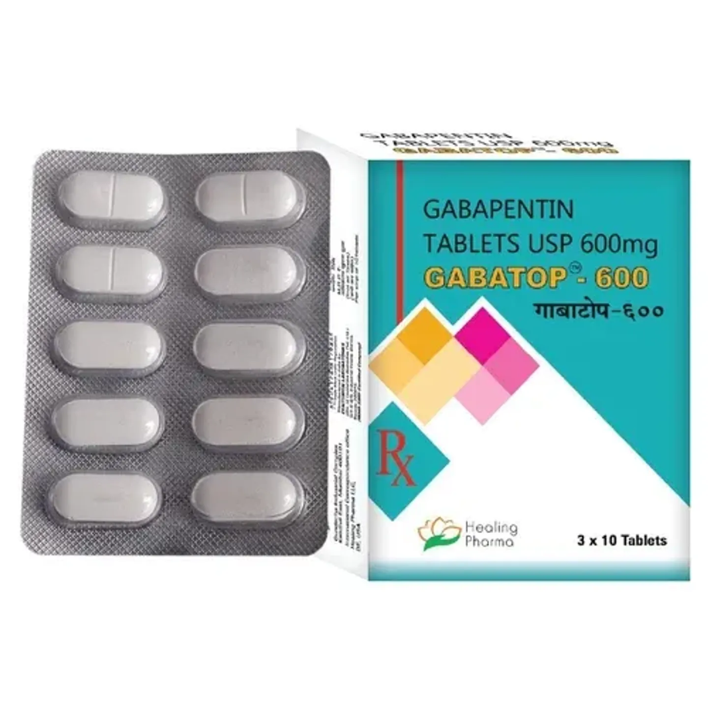 Gabatop 600 Tablet product image