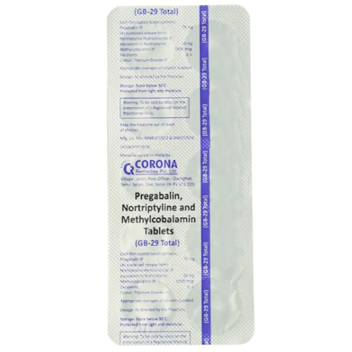 Gb 29 Total Tablet product image