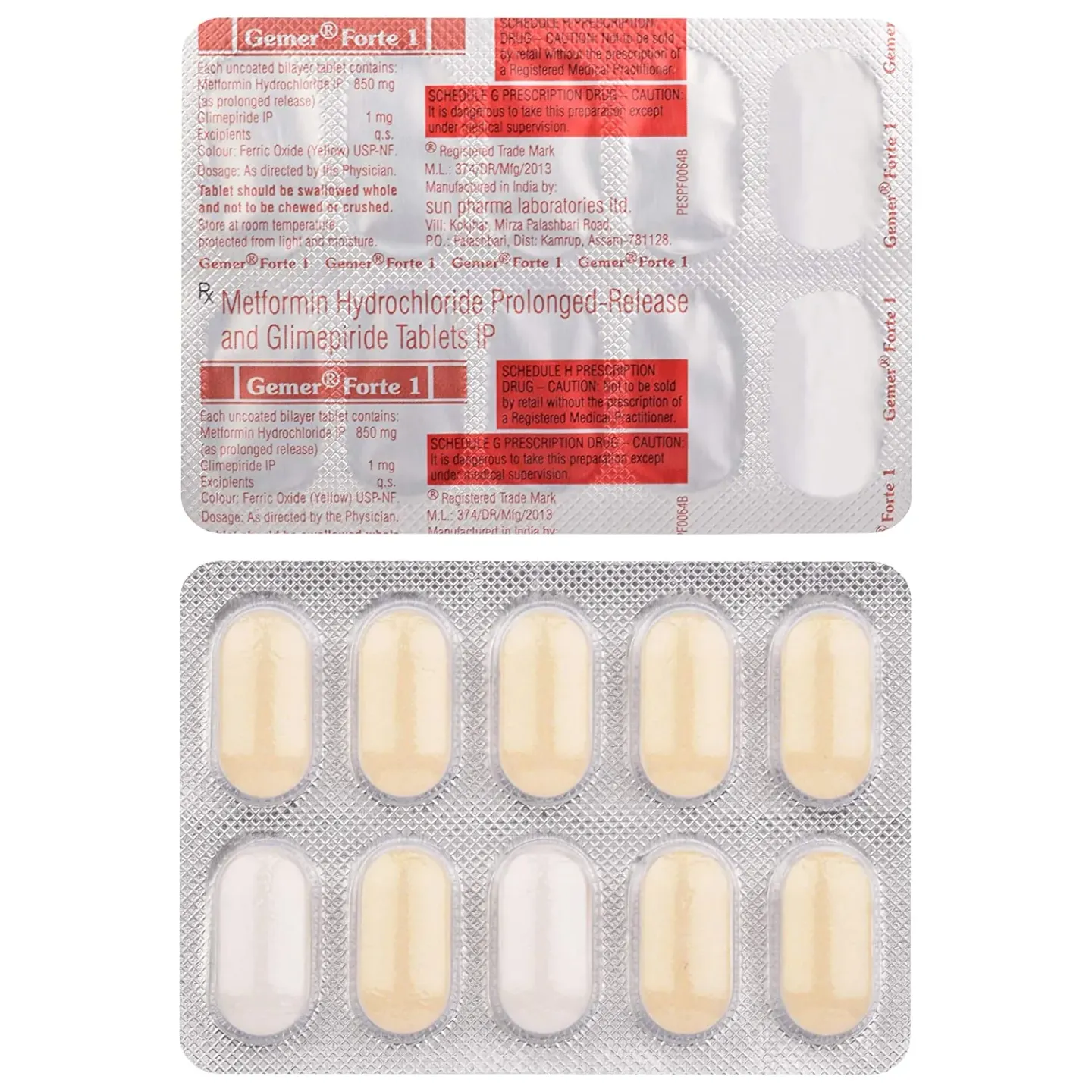 Gemer Forte 1 Tablet product image