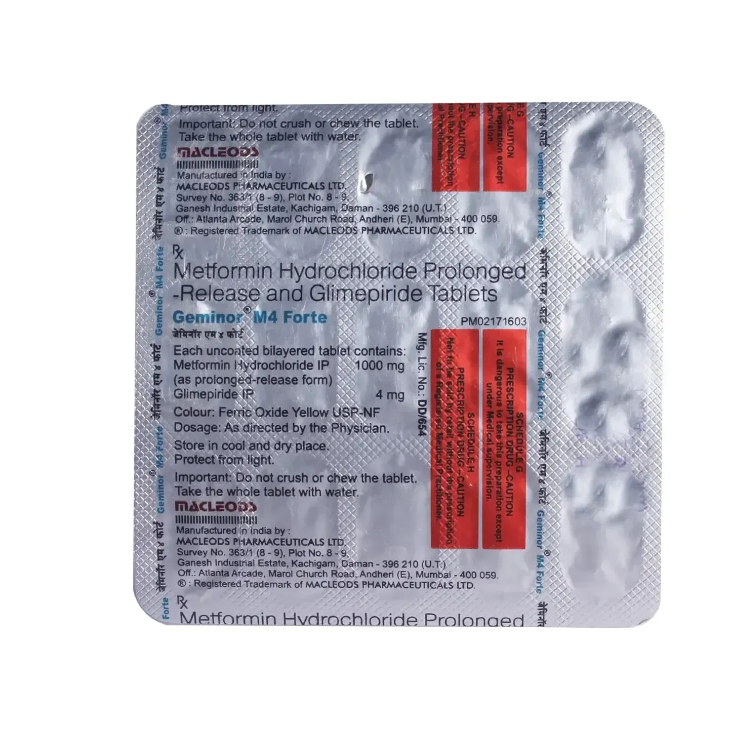 Geminor M4 Forte Tablet product image