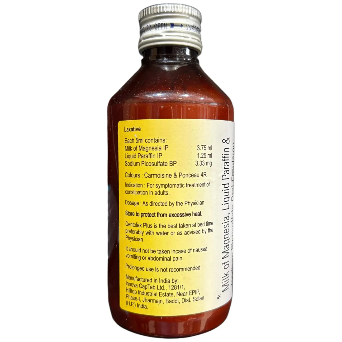 Gentolax Plus Syrup product image