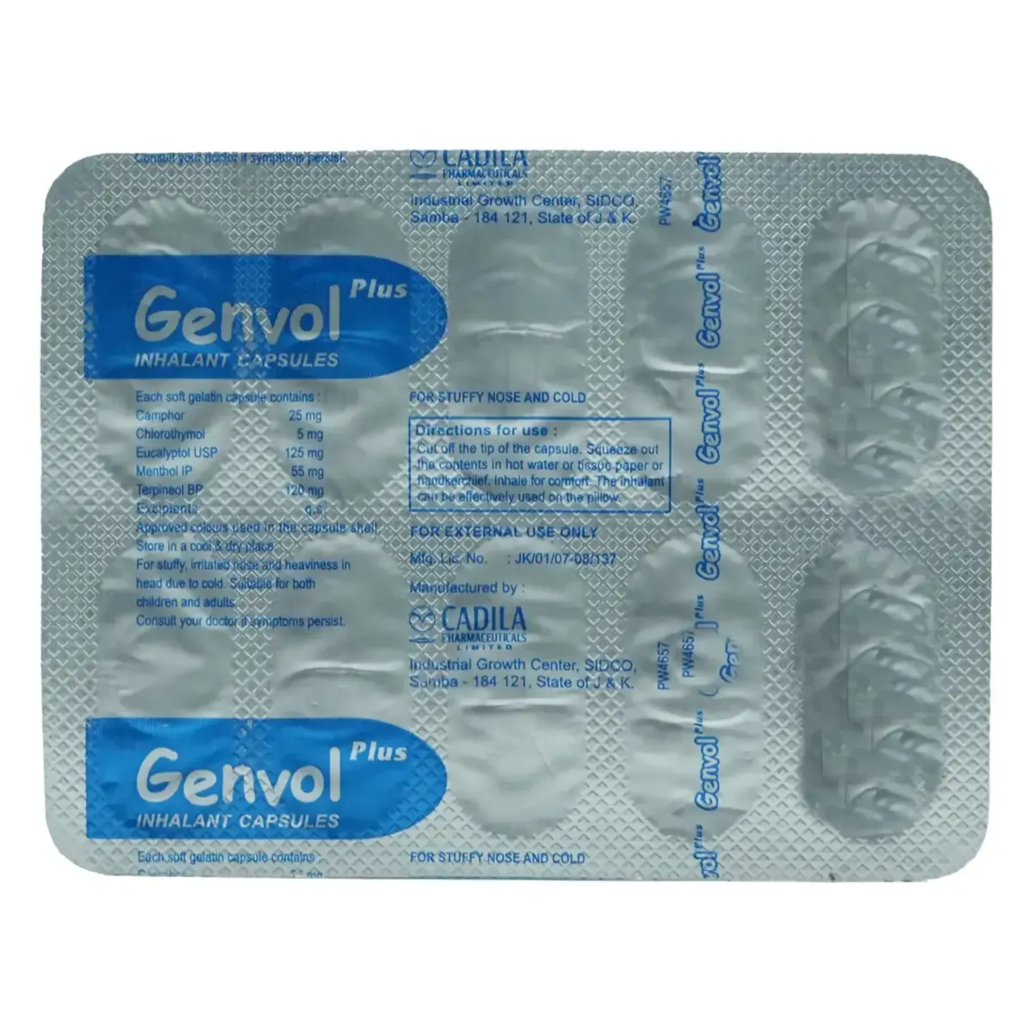 Genvol Plus Capsule product image