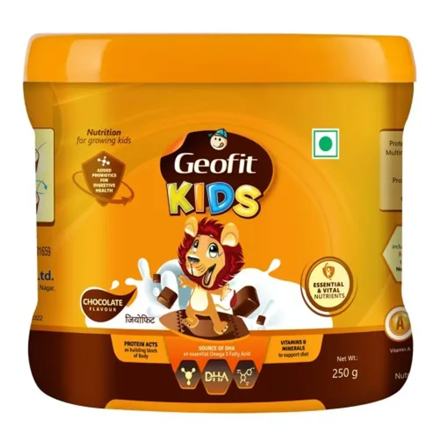 Geofit Chocolate Flavor Kids Protein Powder product image