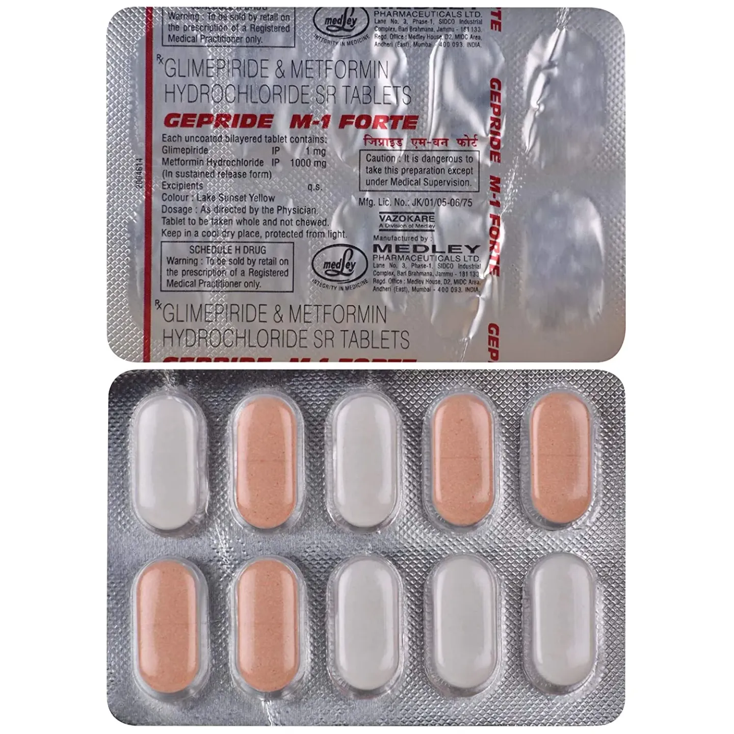 Gepride M1 Forte Tablet product image