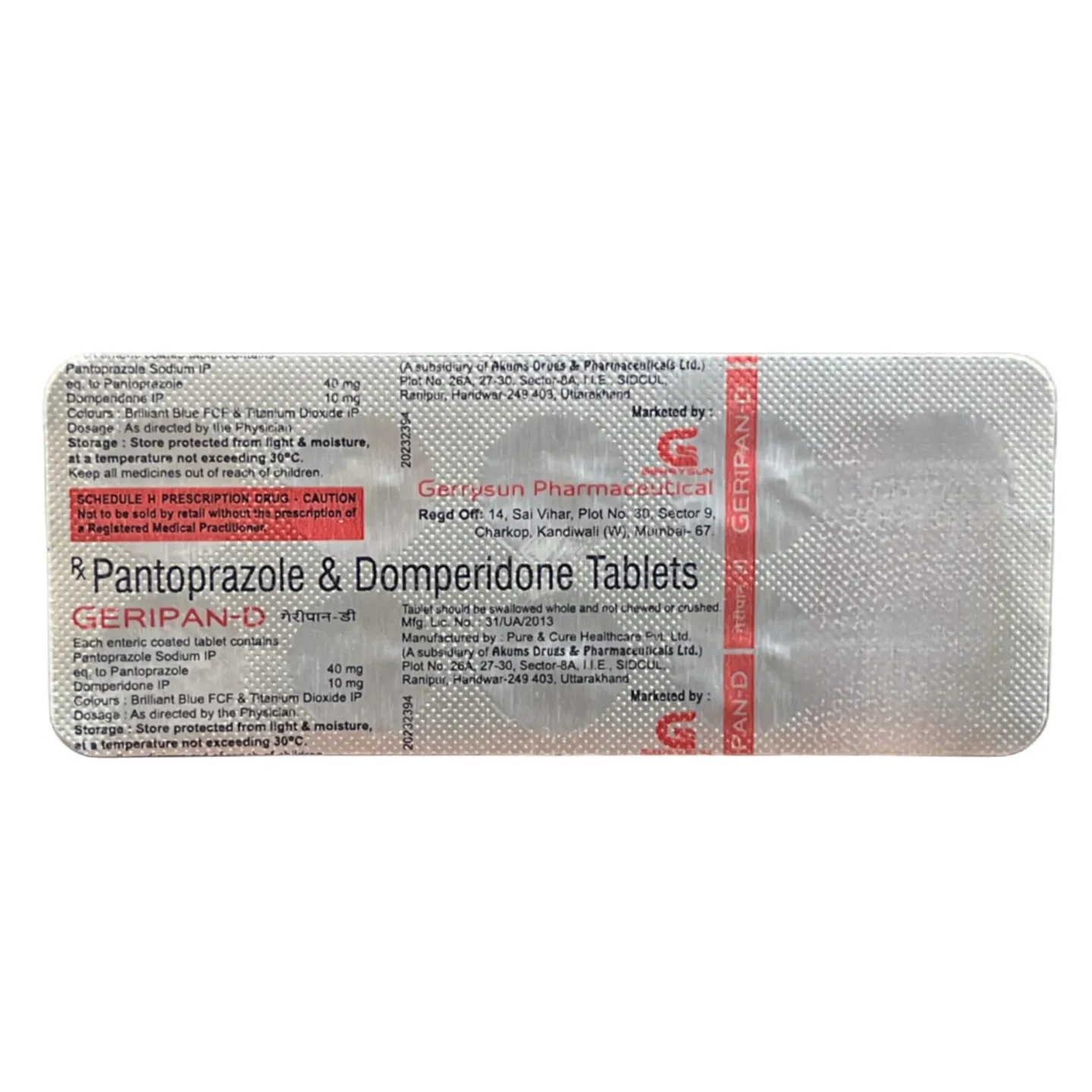 Geripan D Tablet product image