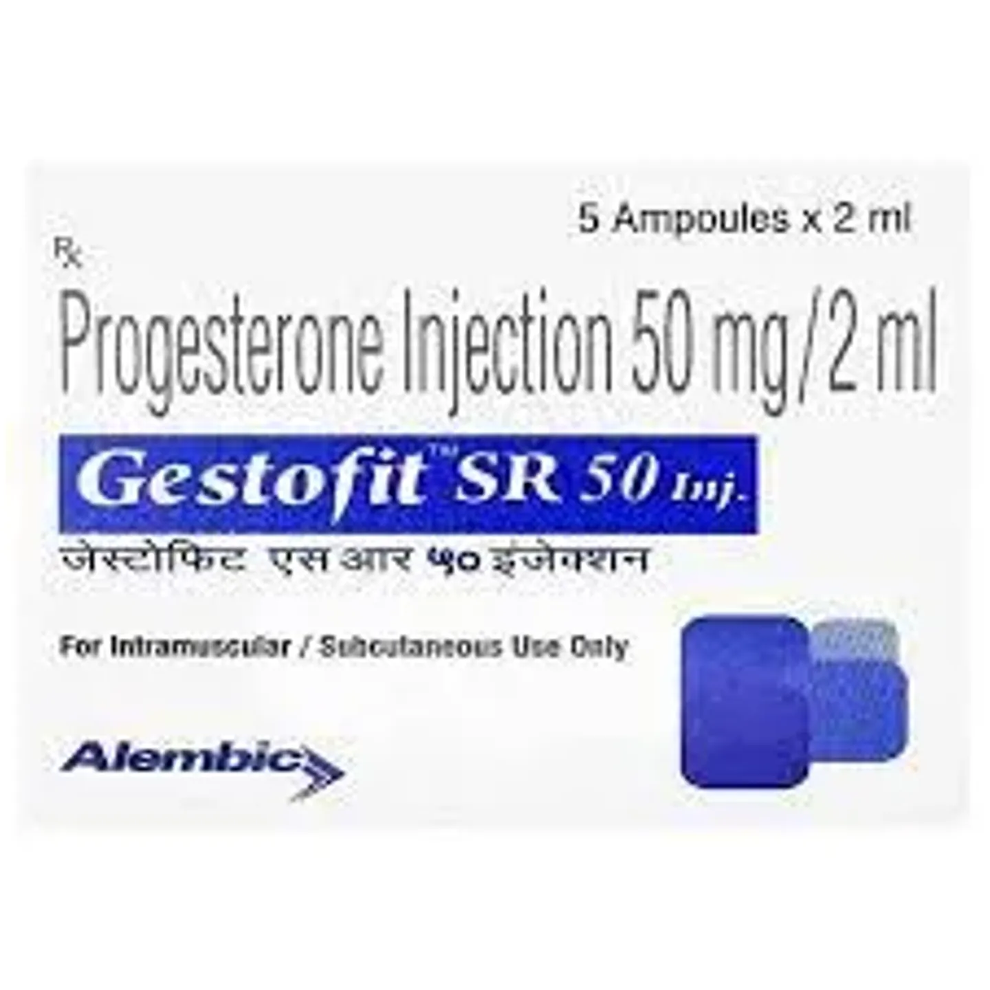 Gestofit Sr 50mg Injection product image