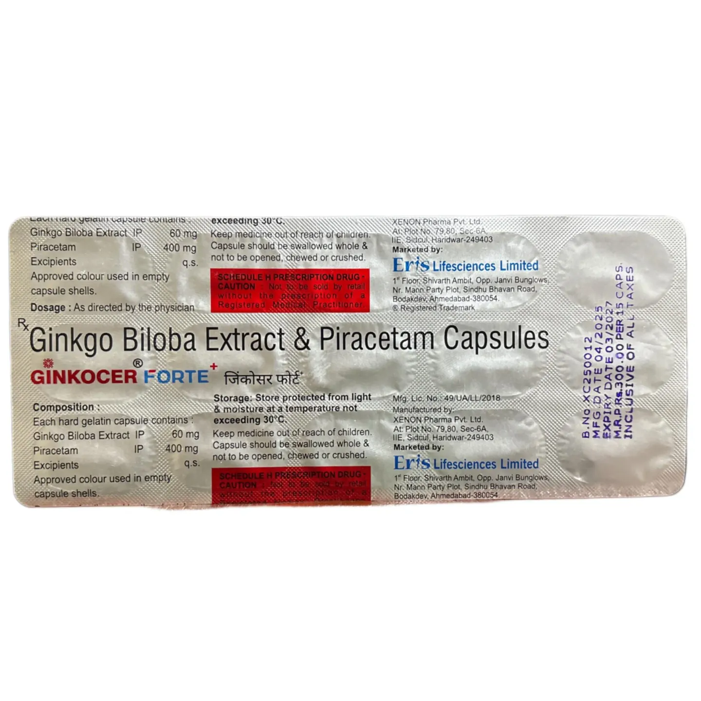 Ginkocer Forte Capsule product image