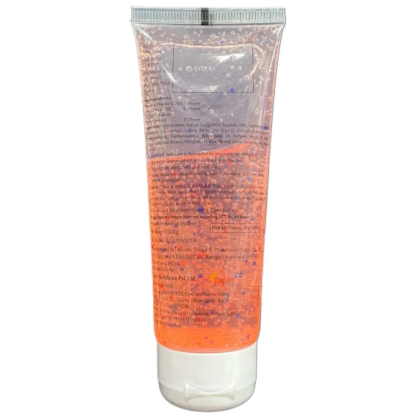 Glambak Face Wash product image