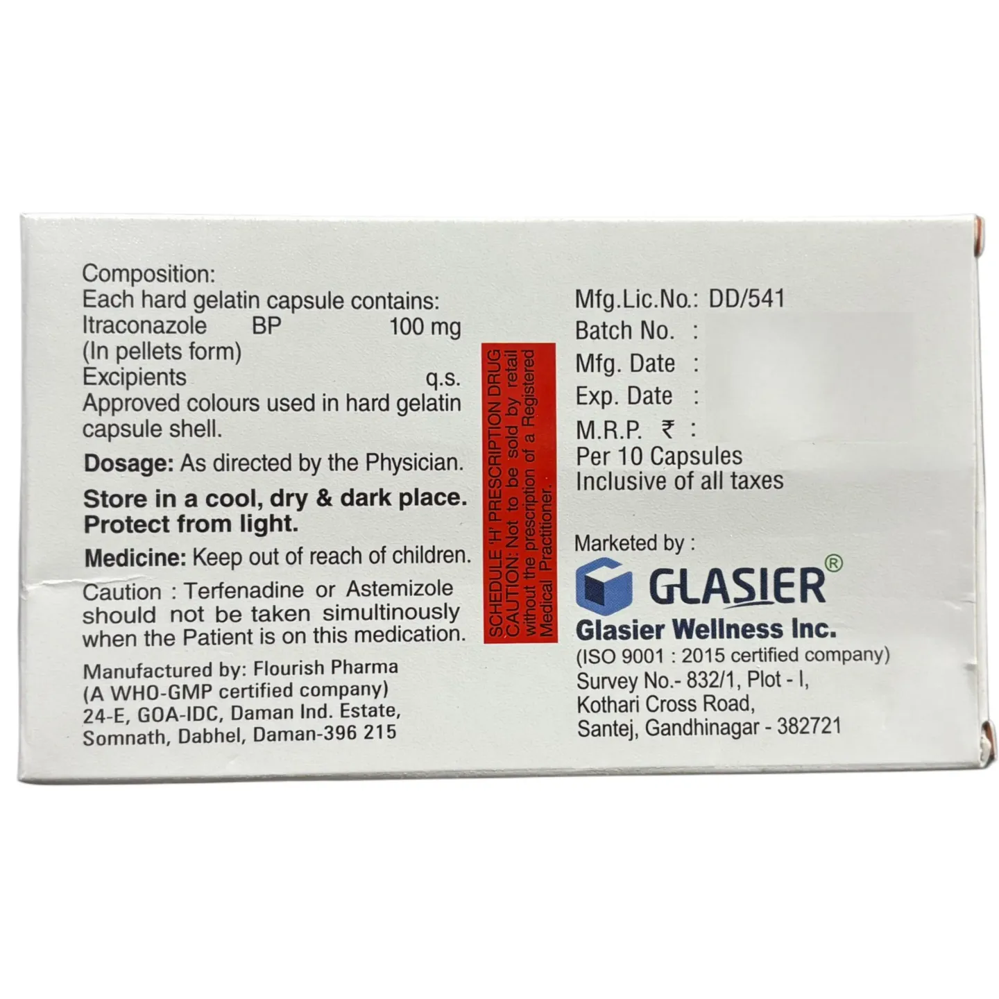 Glasitra 100 Capsule product image