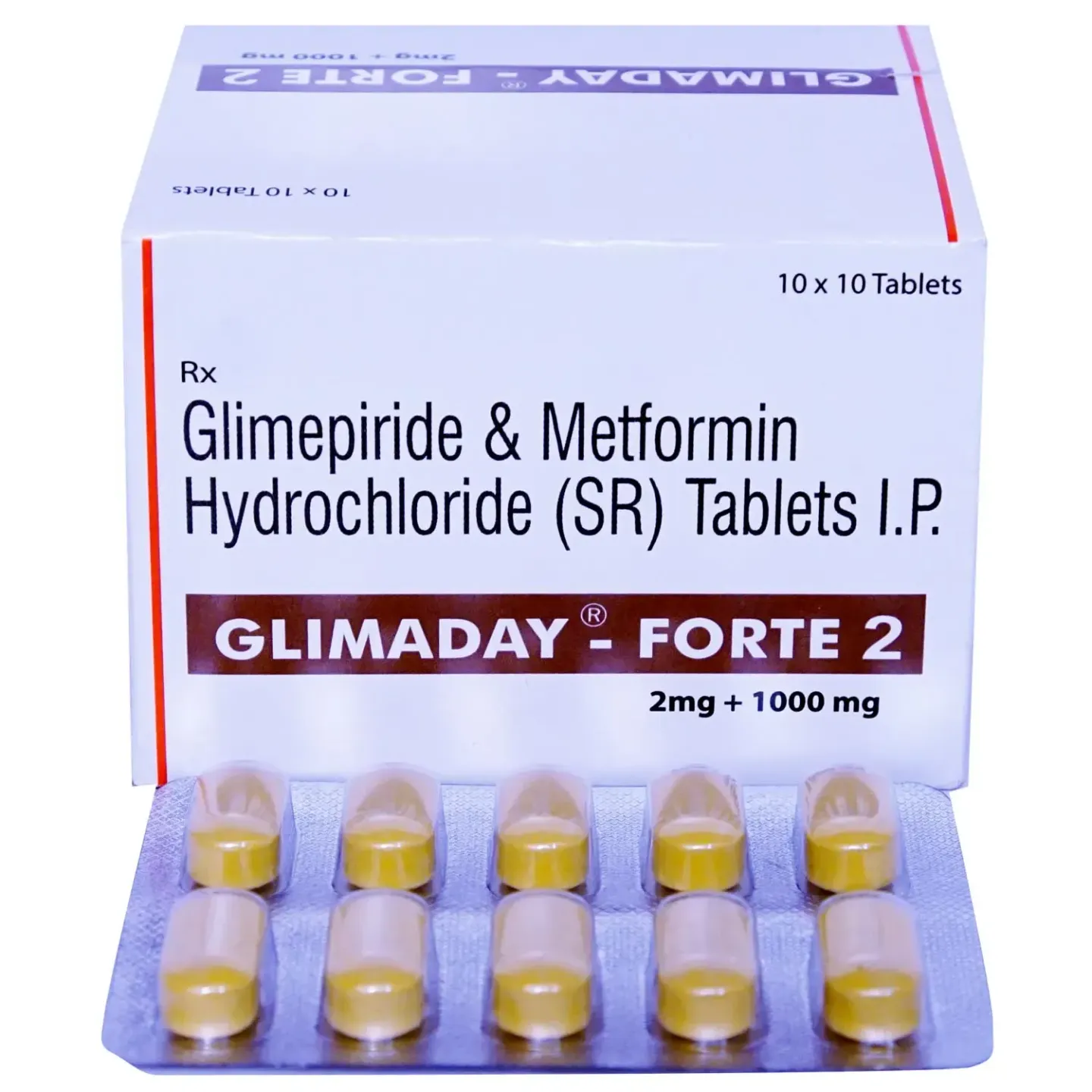 Glimaday-forte 2 Tablet product image