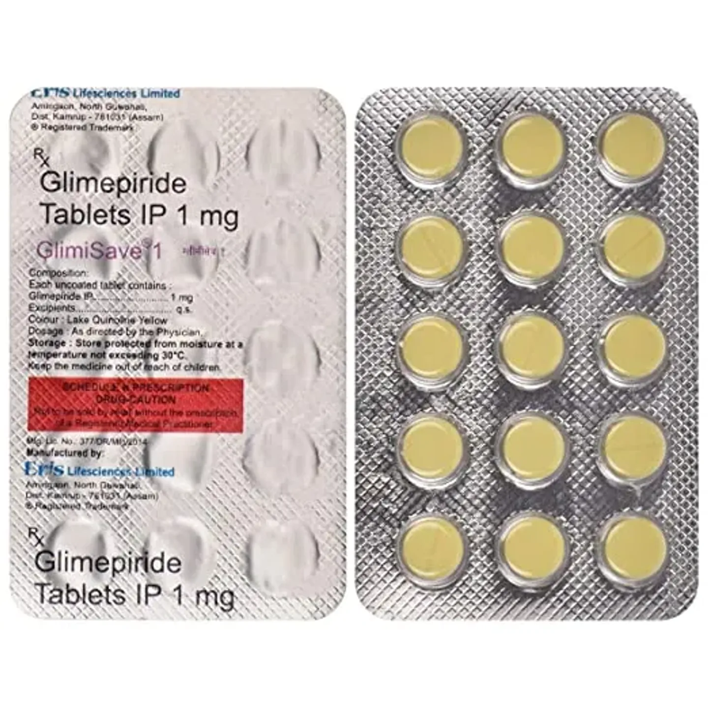 Glimisave 1 Tablet product image