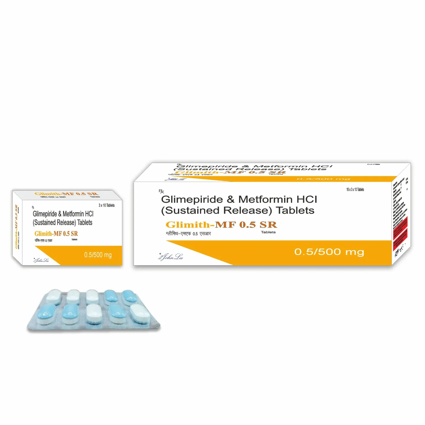 Glimith Mf 0.5/500 Tablet product image