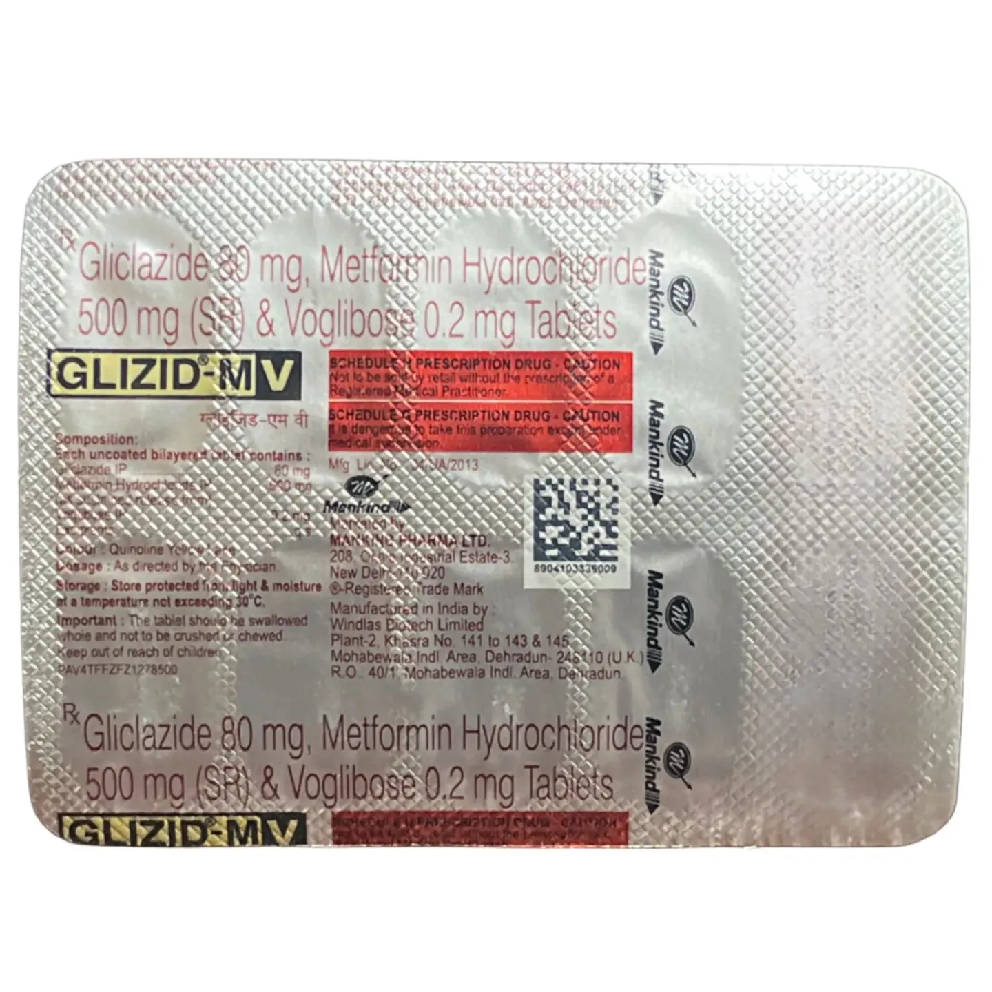 Glizid Mv Tablet product image