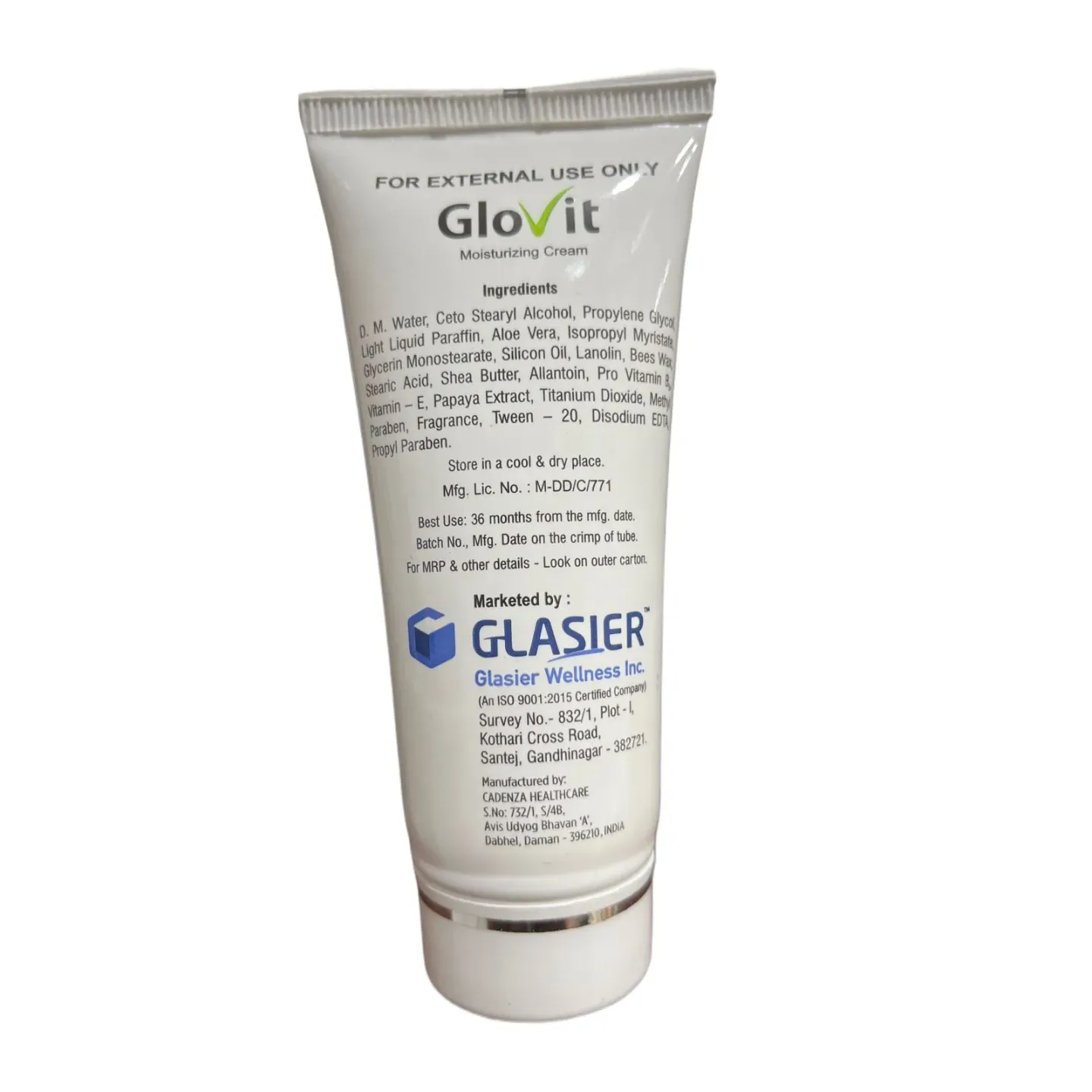 Glovit Moisturizing Cream 60gm product image