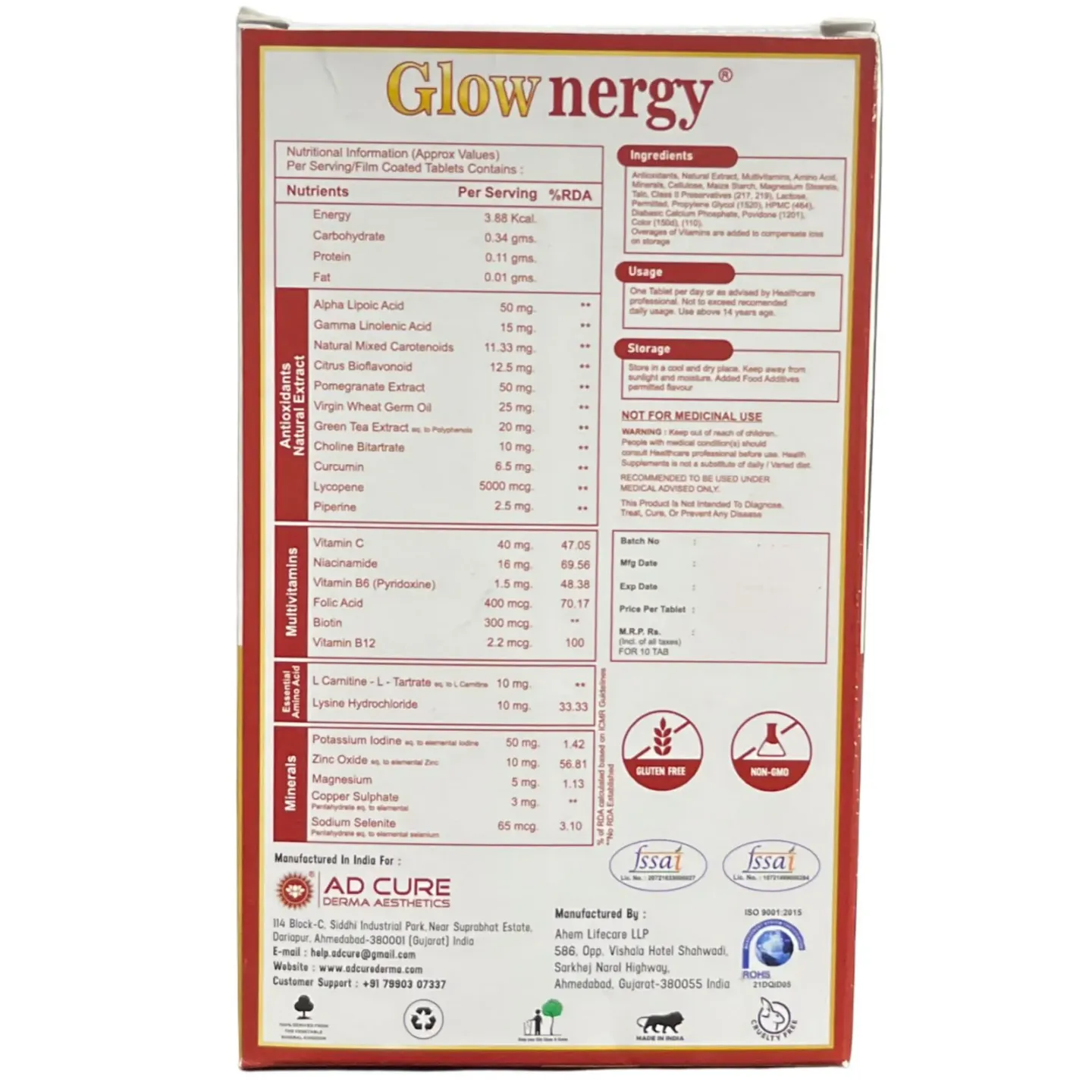 Glownergy Capsule product image