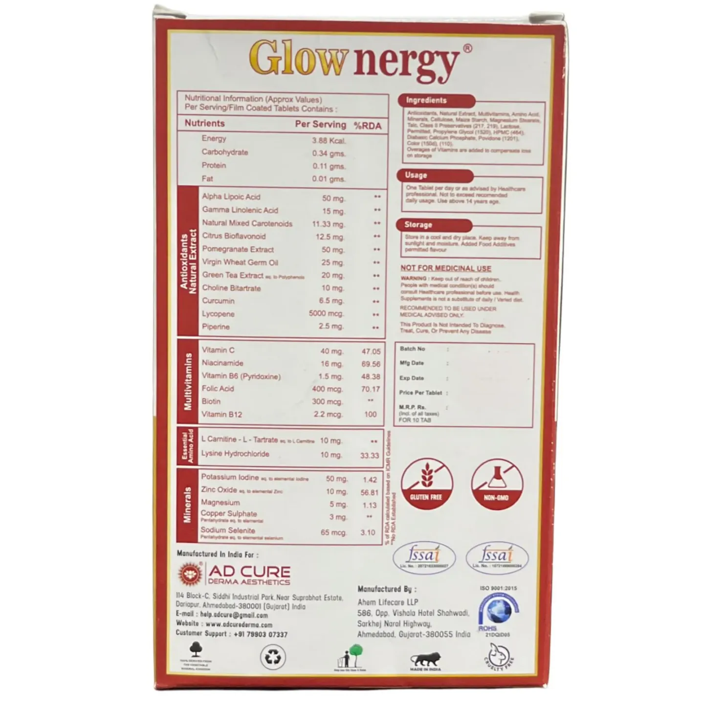 Glownergy Capsule product image