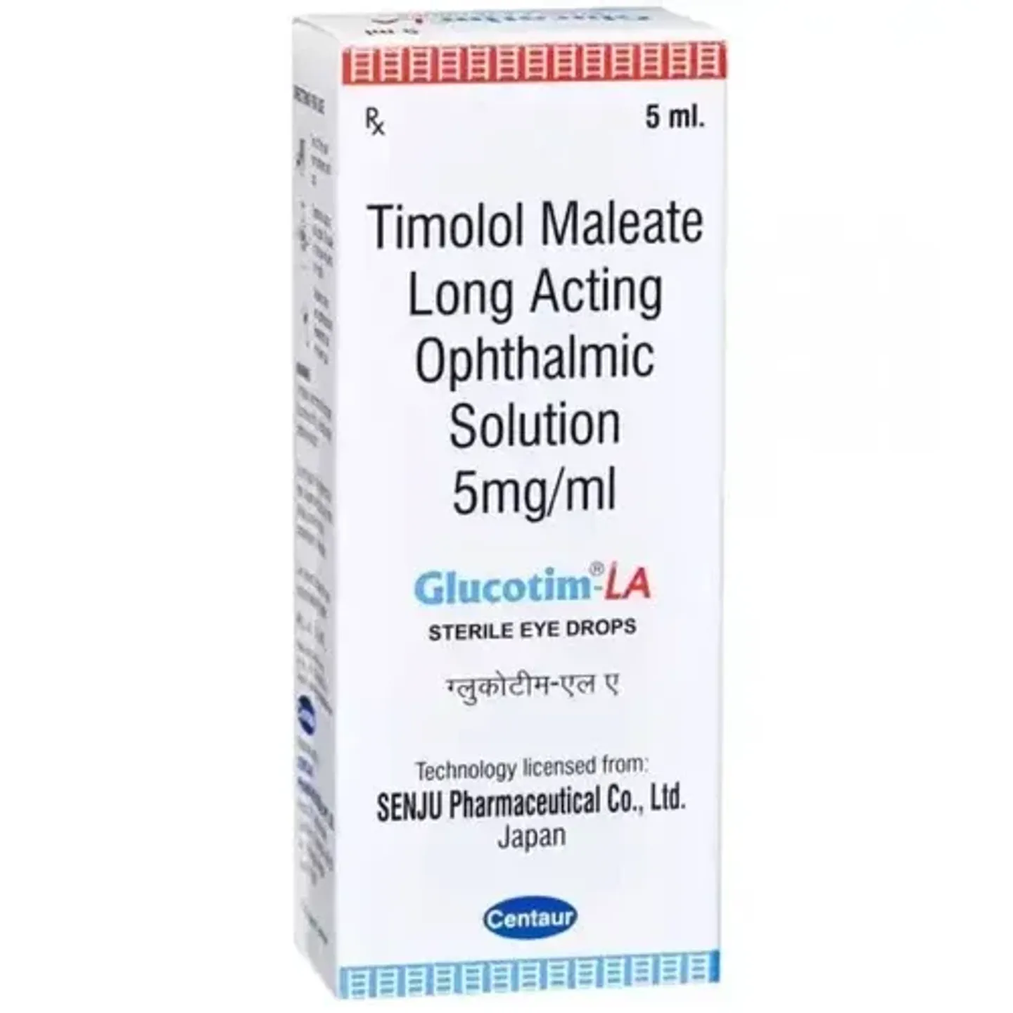 Glucotim La Eye Drops product image