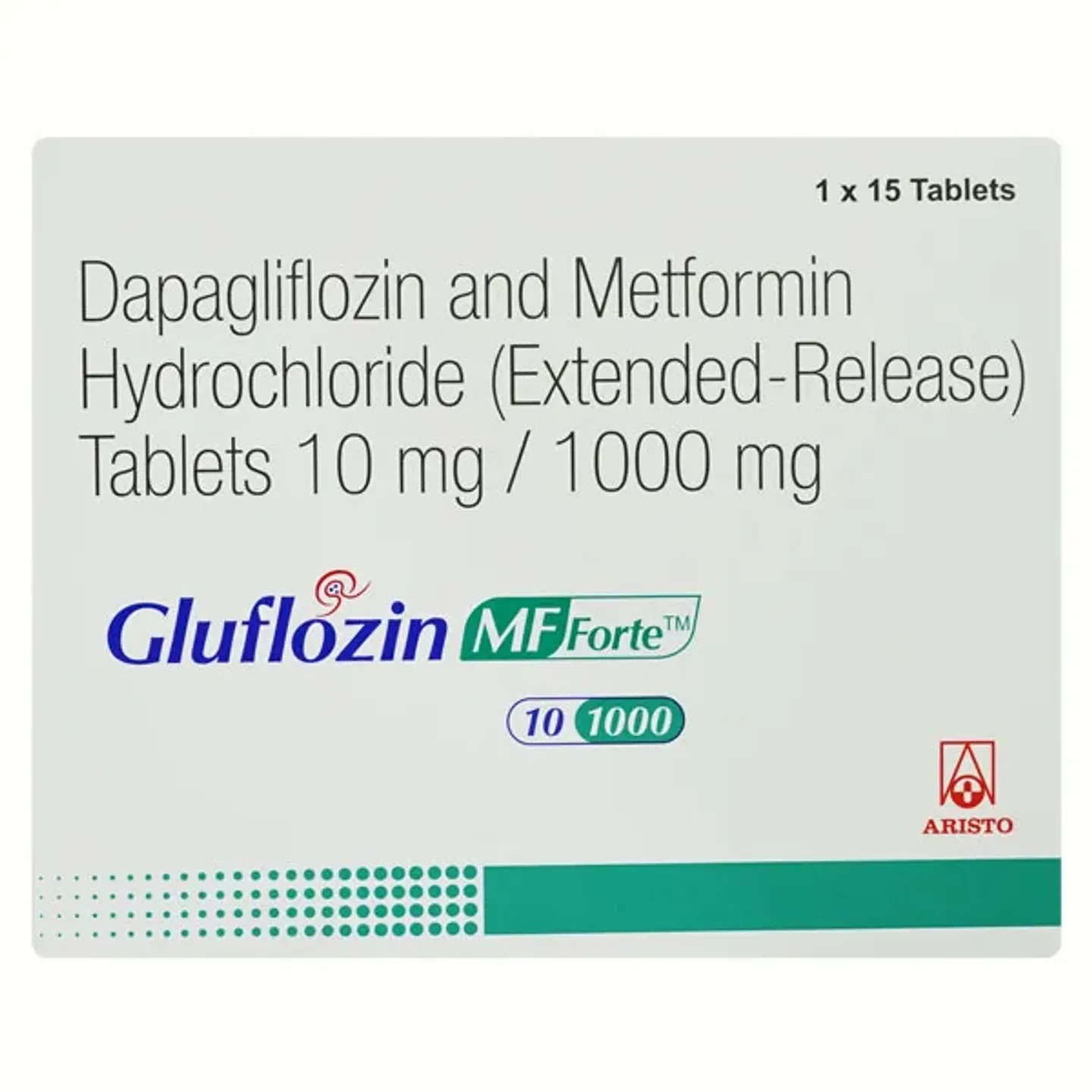 Gluflozin Mf Forte 10/1000 Tablet product image
