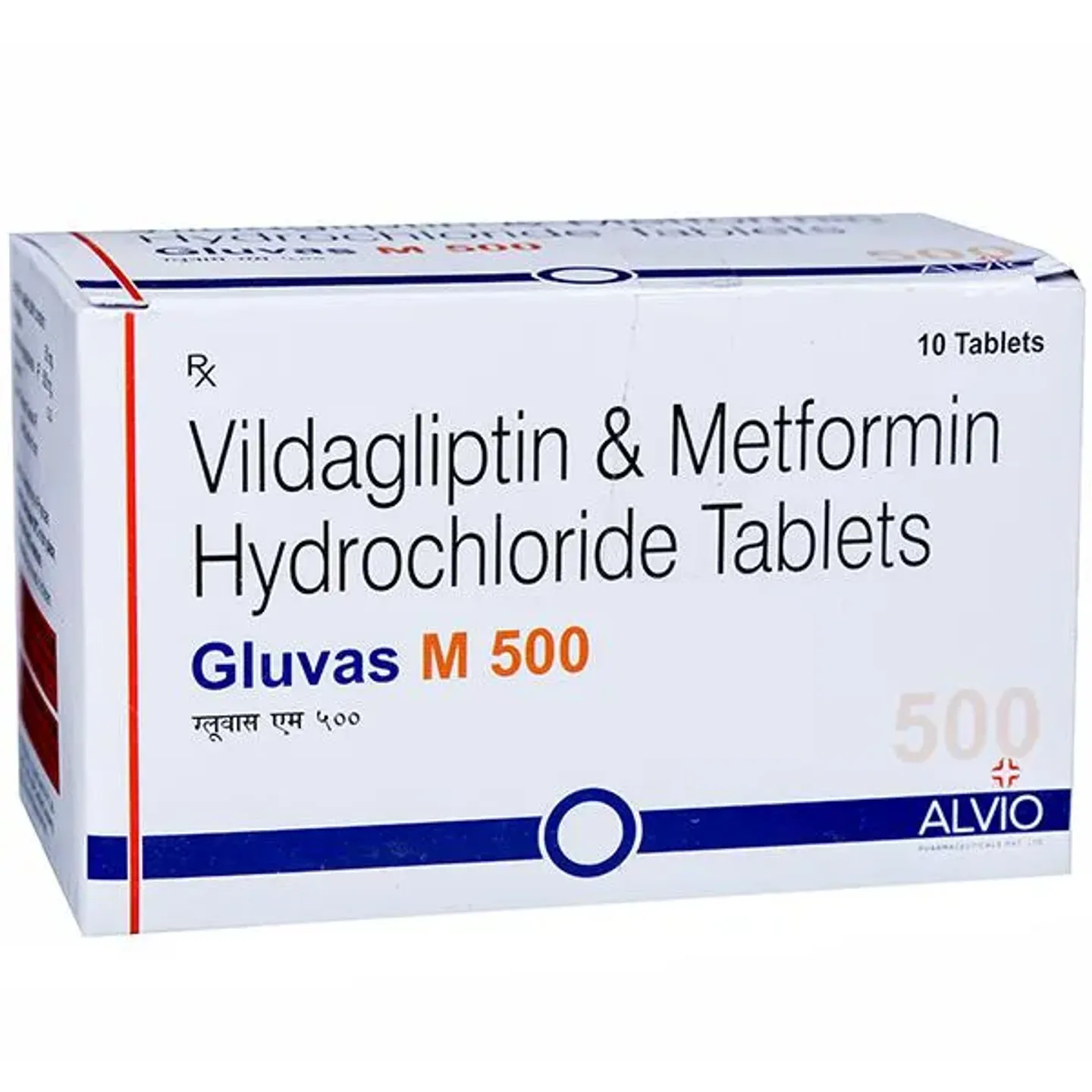 Gluvas M 500 Tablet product image