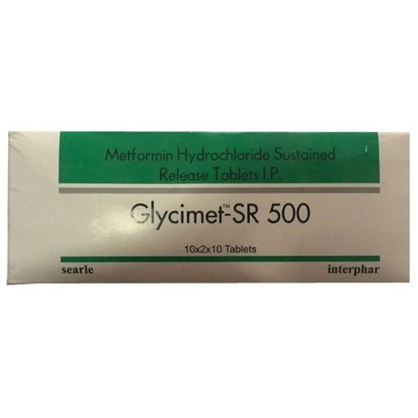 Glycimet 500 Tablet Sr product image