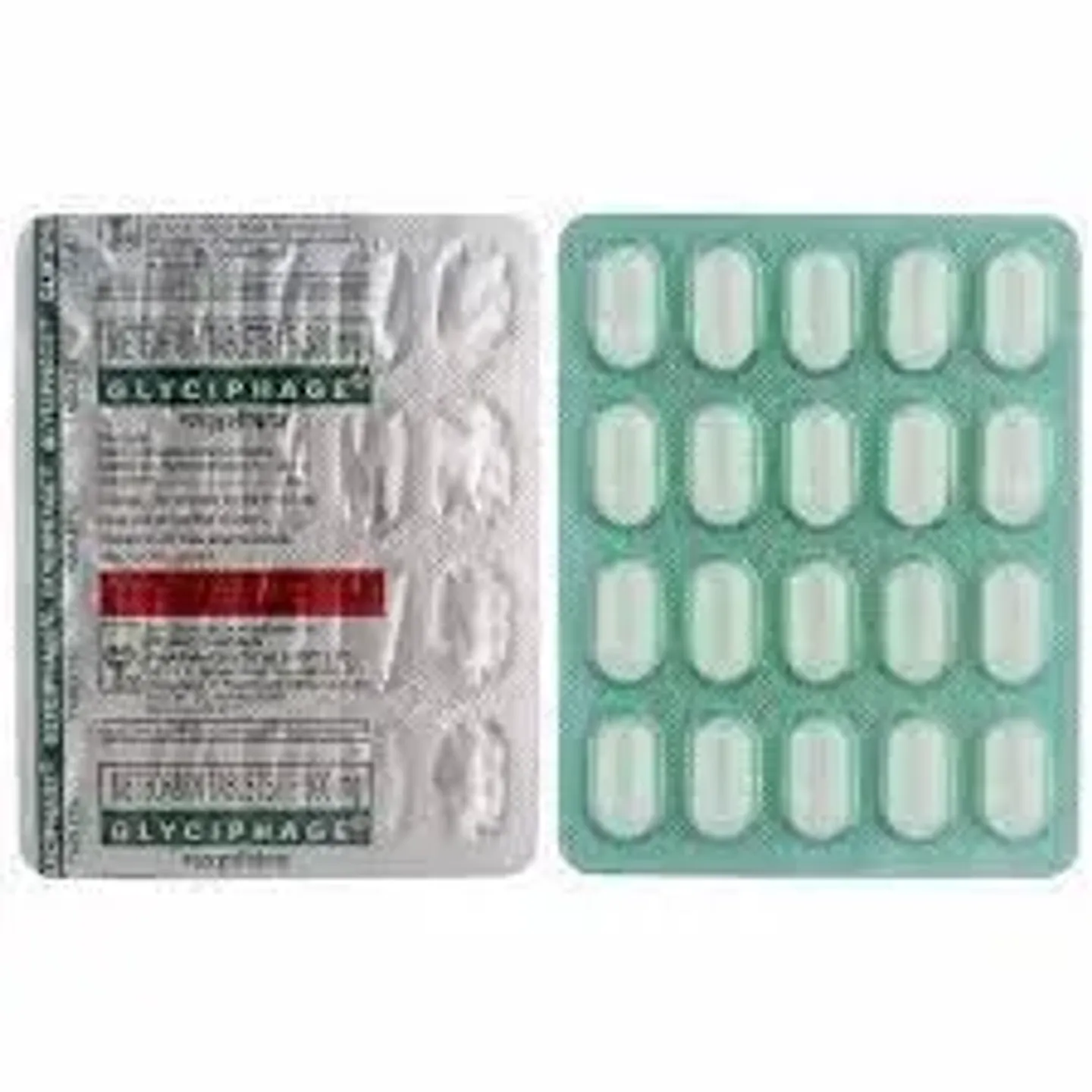 Glyciphage 500 Tablet product image