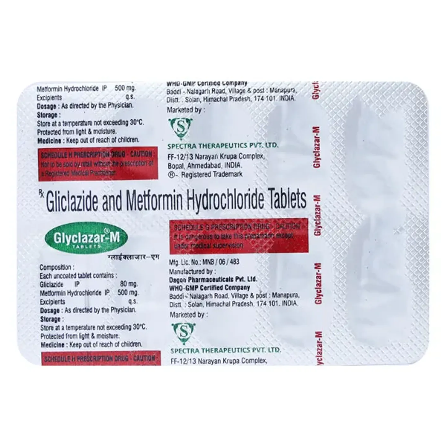 Glyclazar M Tablet product image