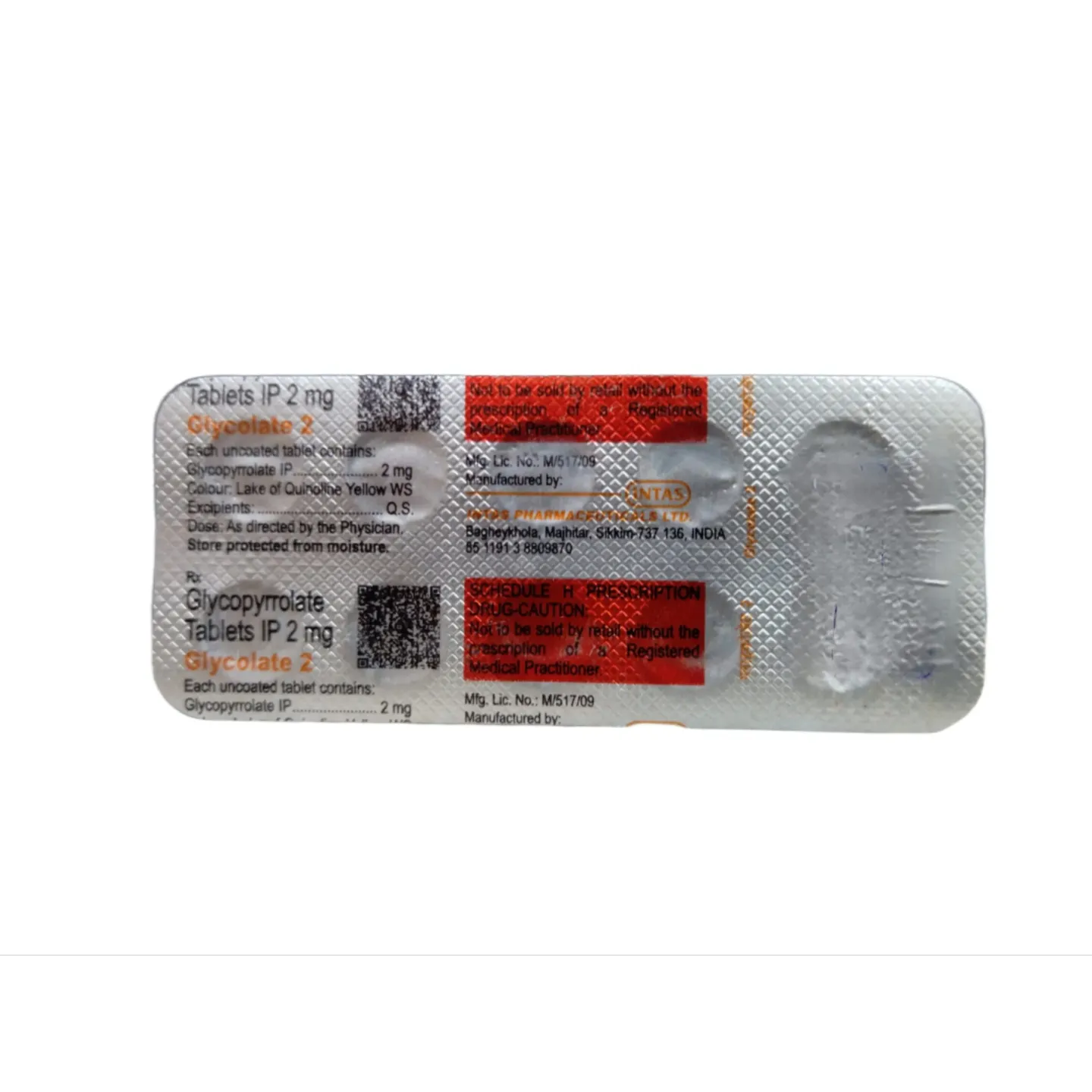 Glycolate 2 Tablet product image