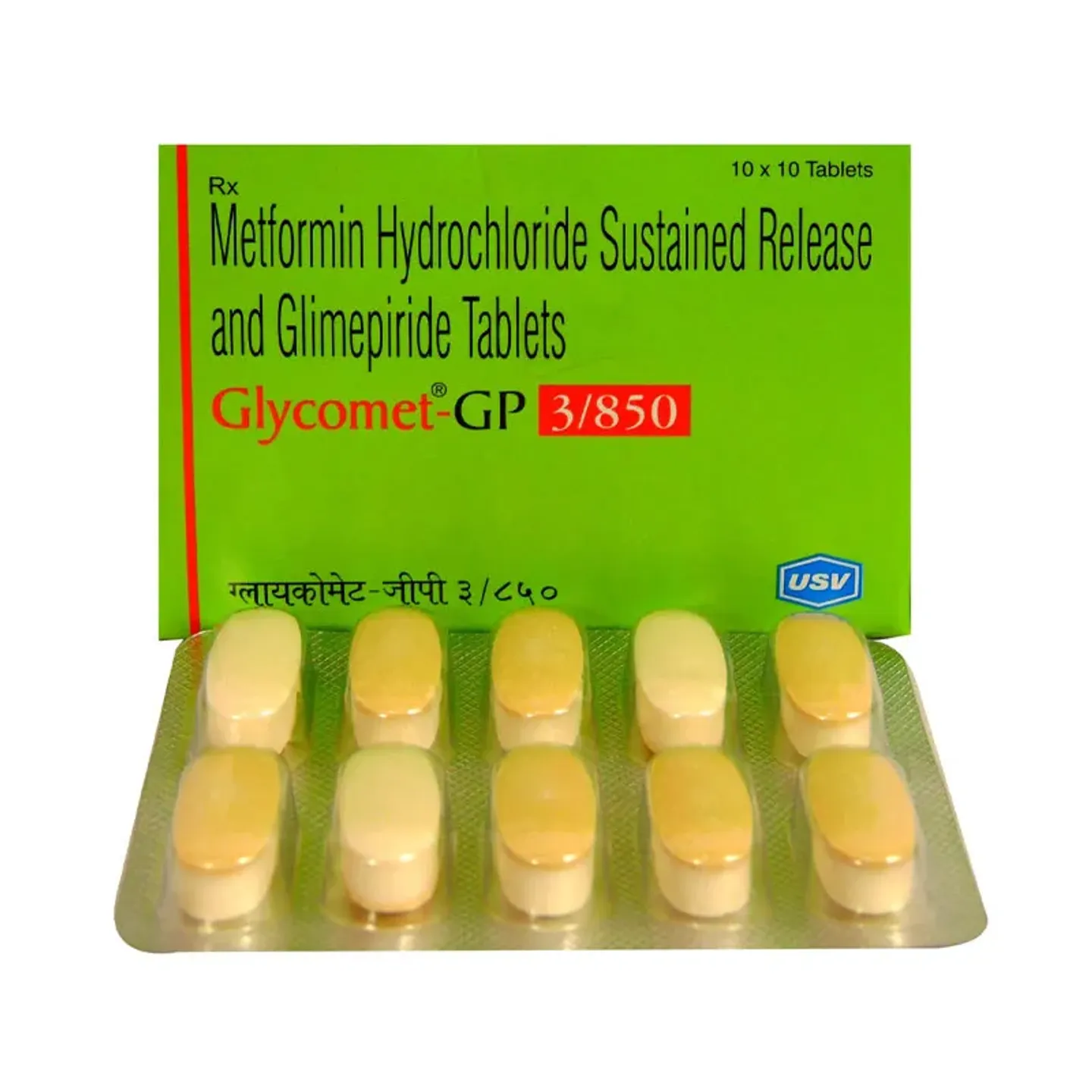 Glycomet Gp 3/850 Tablet product image