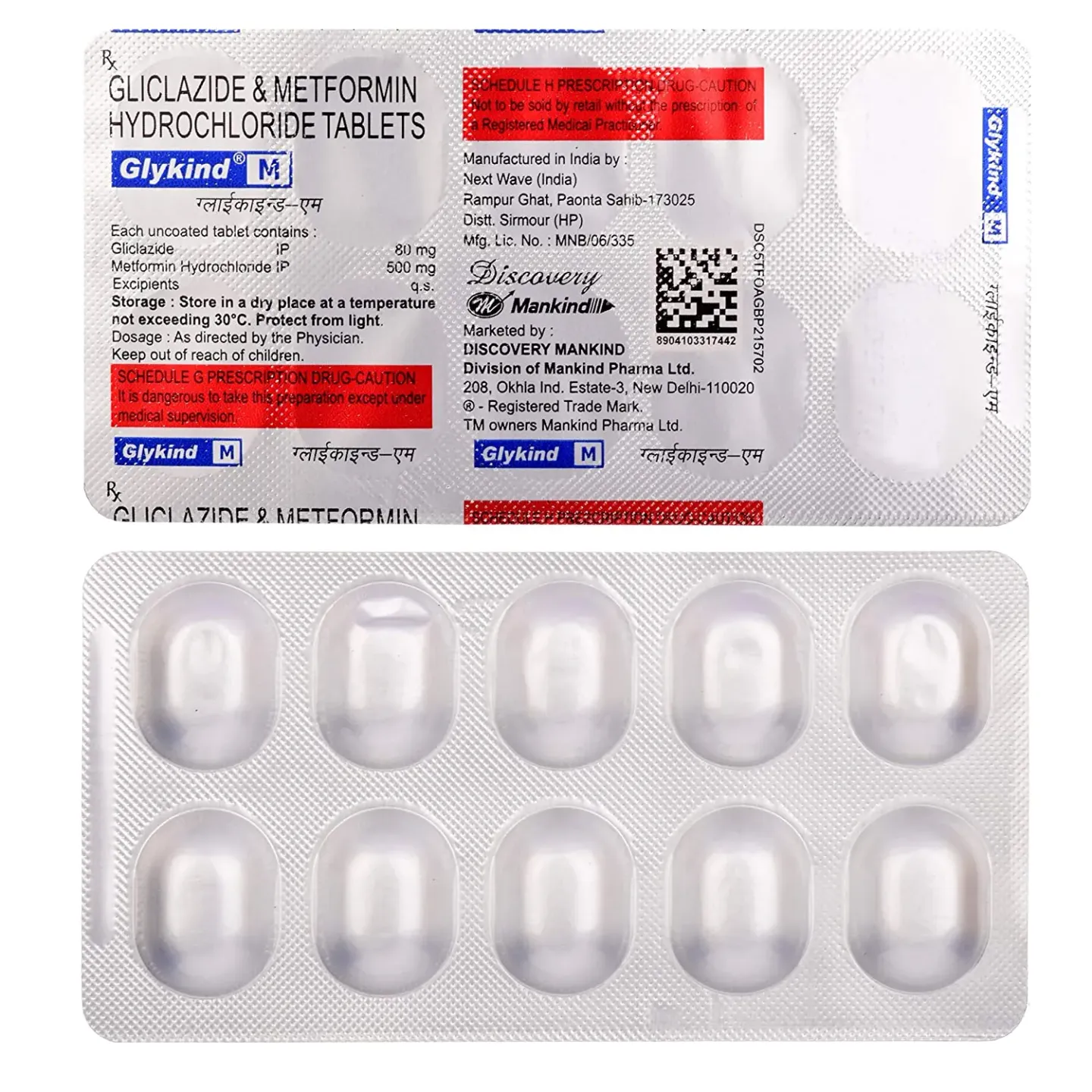 Glykind M Tablet product image