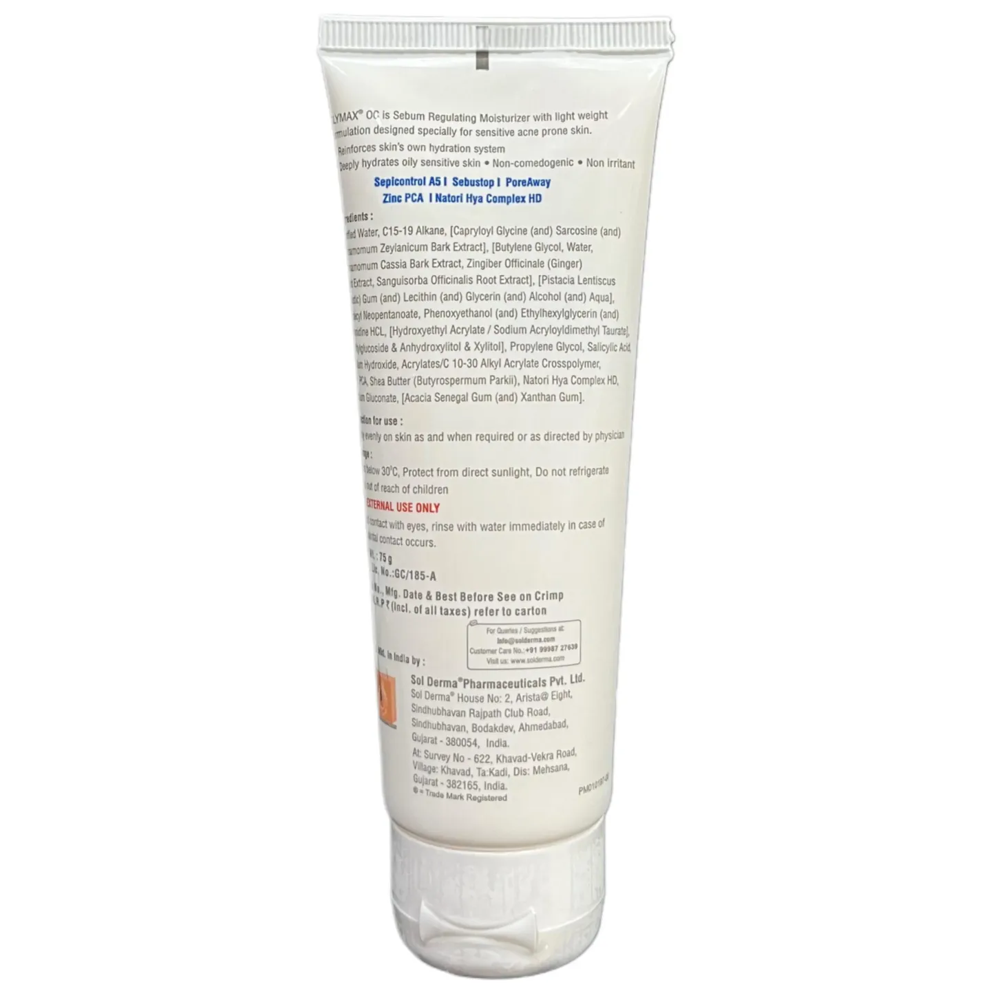Glymax Oc Moisturizer Cream product image