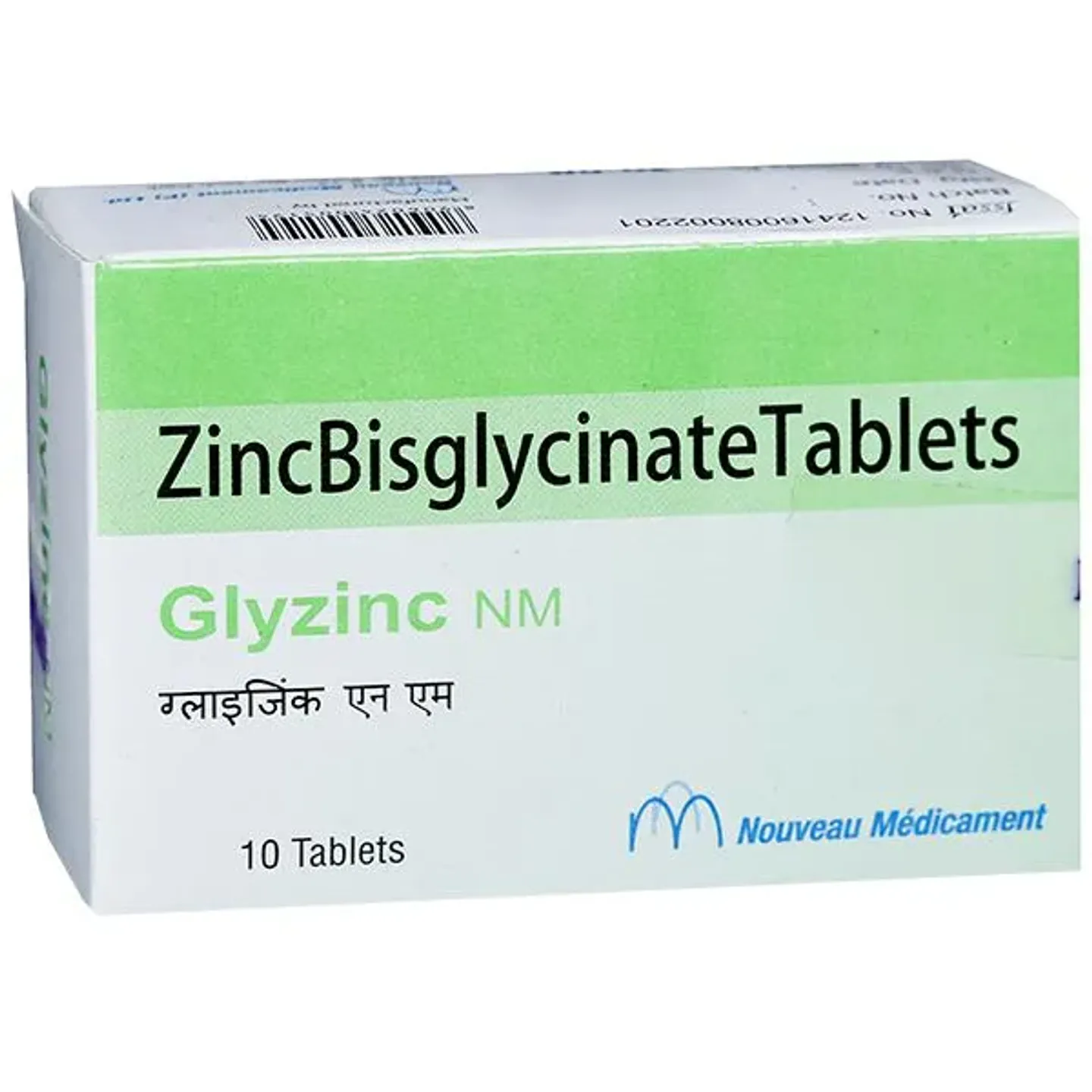 Glyzinc Nm Tablet product image