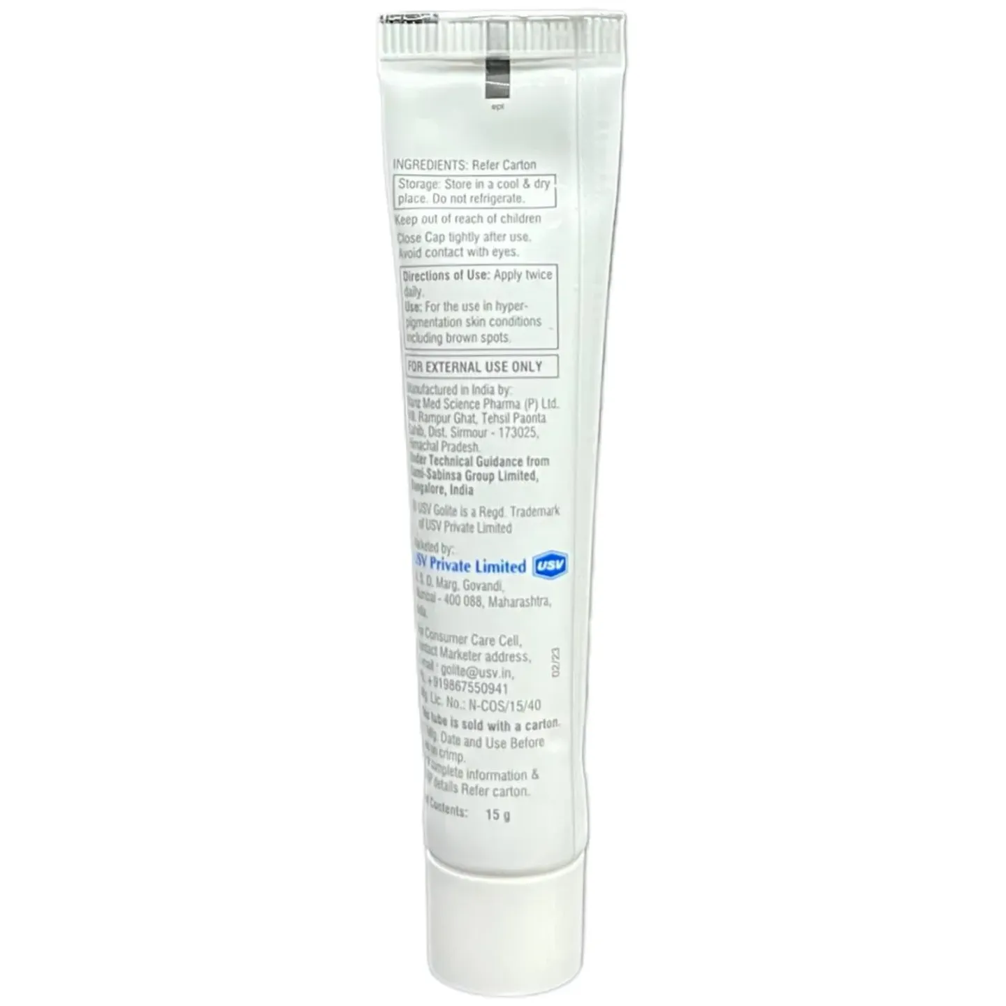 Golite Active Cream 15gm product image