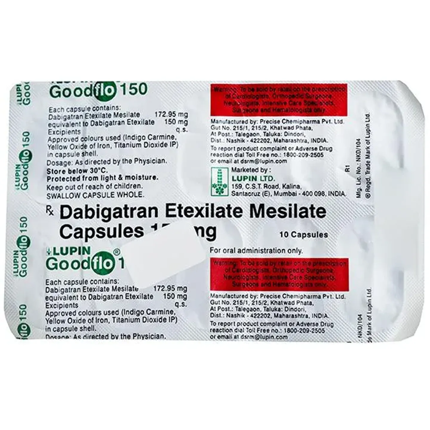 Goodflo 150 Capsule product image