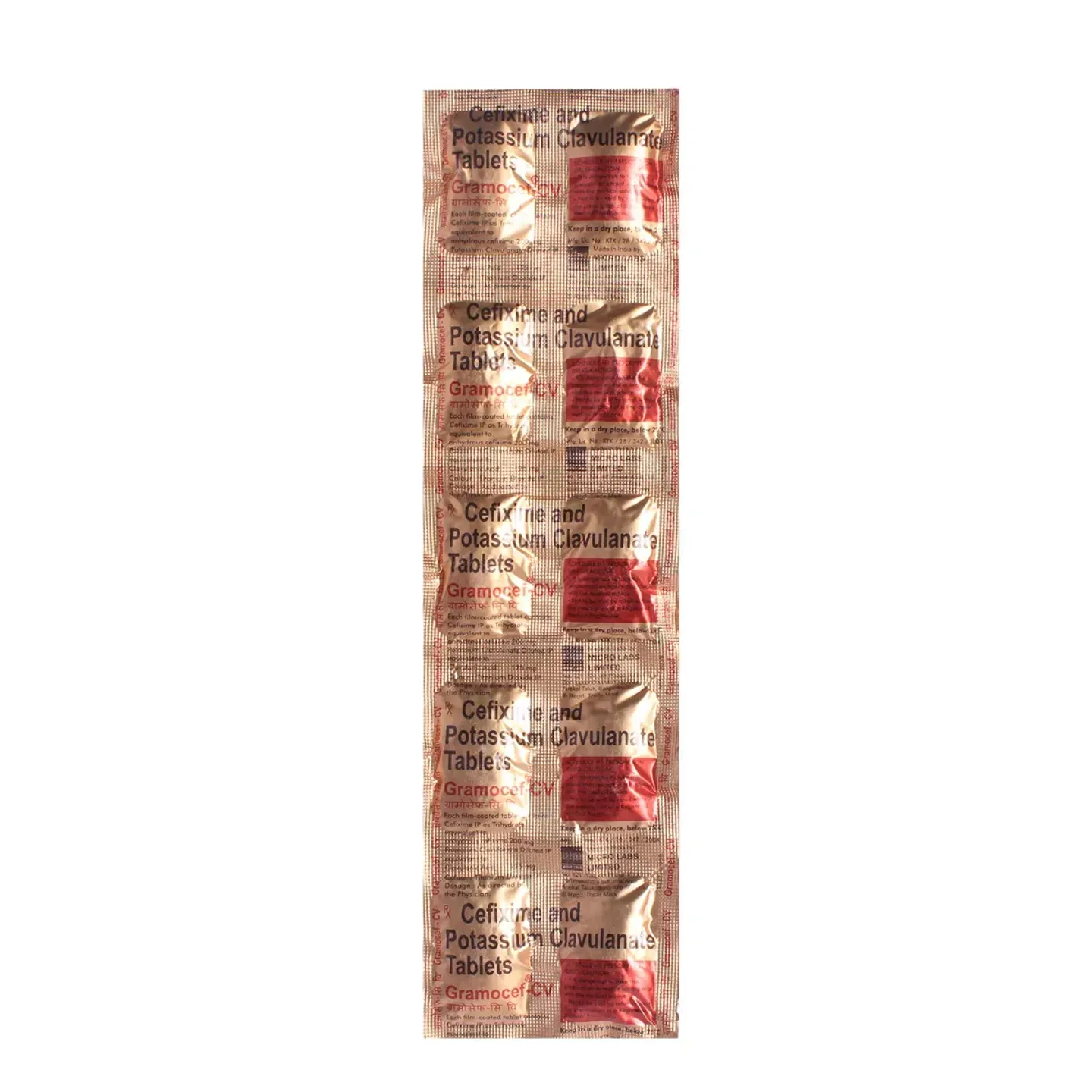 Gramocef Cv Tablet product image