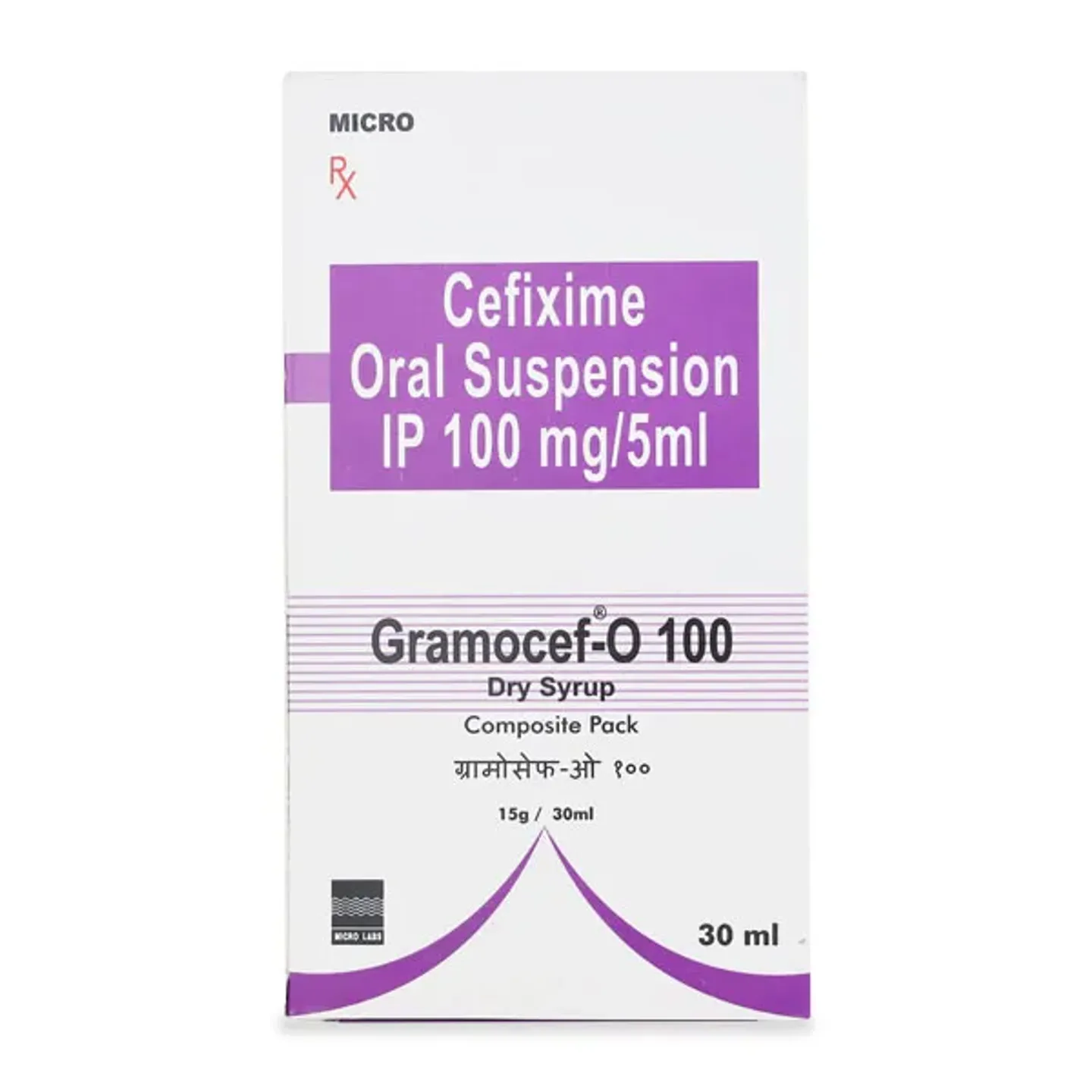 Gramocef O 100 Dry Syrup product image