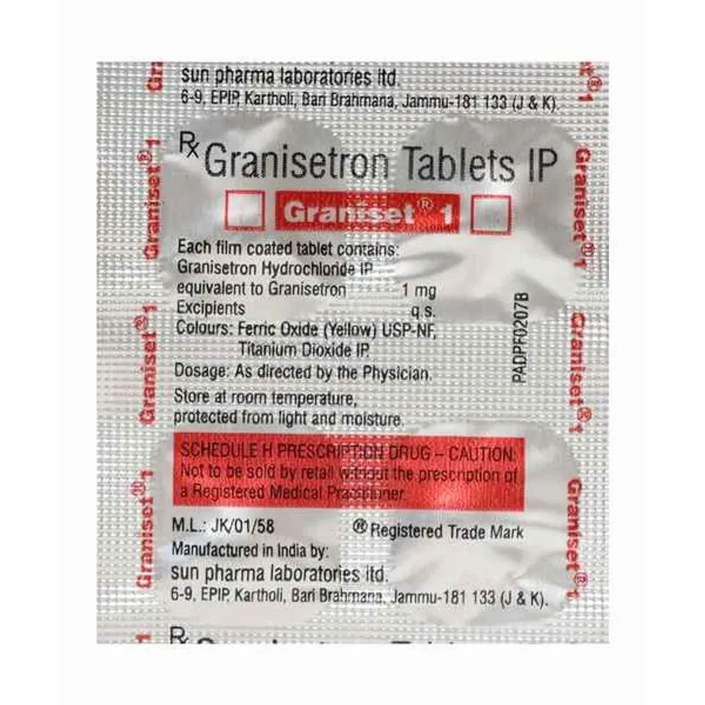 Graniset 1 Tablet product image