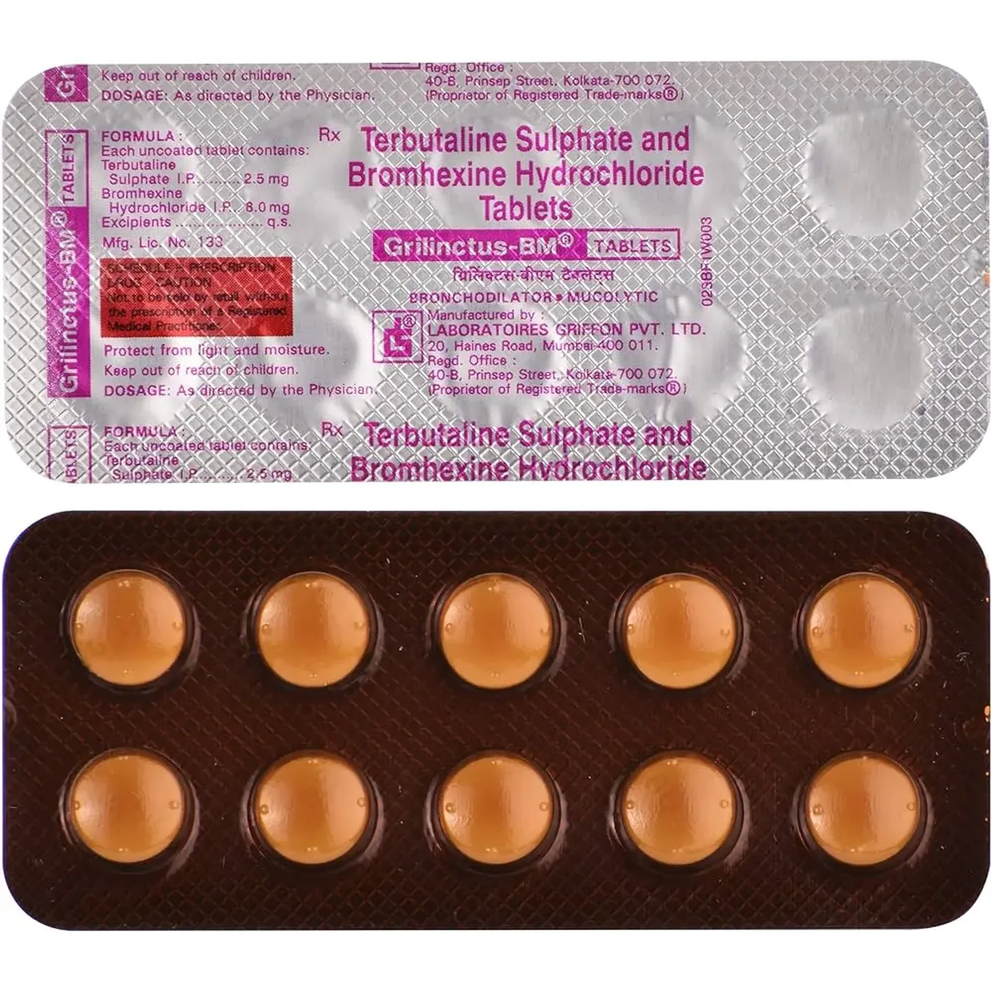 Grilinctus Bm Tablet product image
