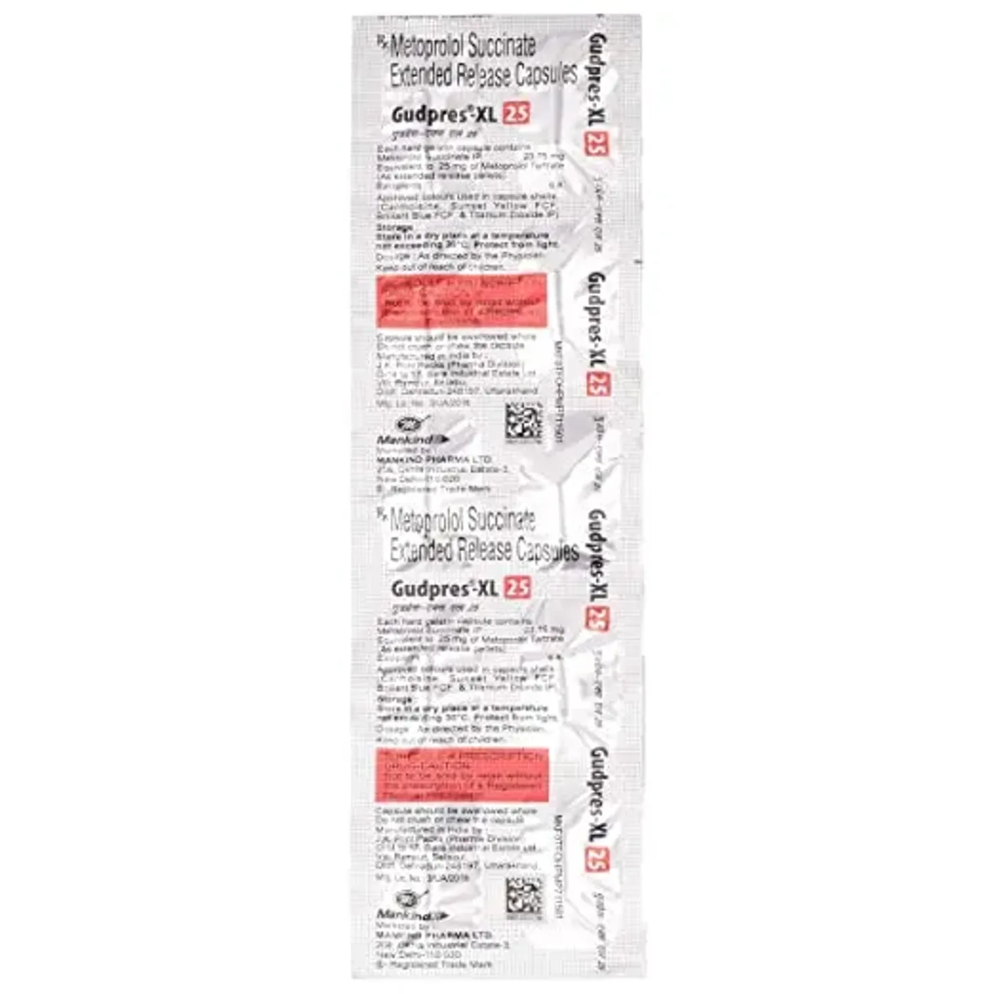 Gudpres Xl 25 Capsule product image