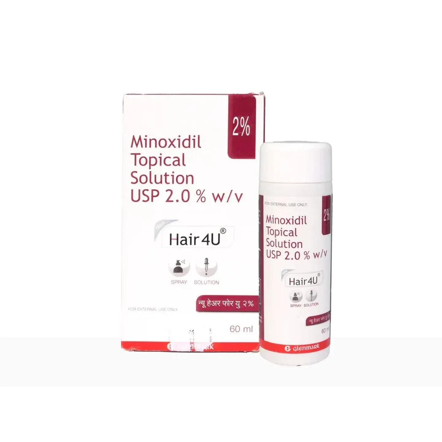 Hair 4u 2% Solution 60ml product image