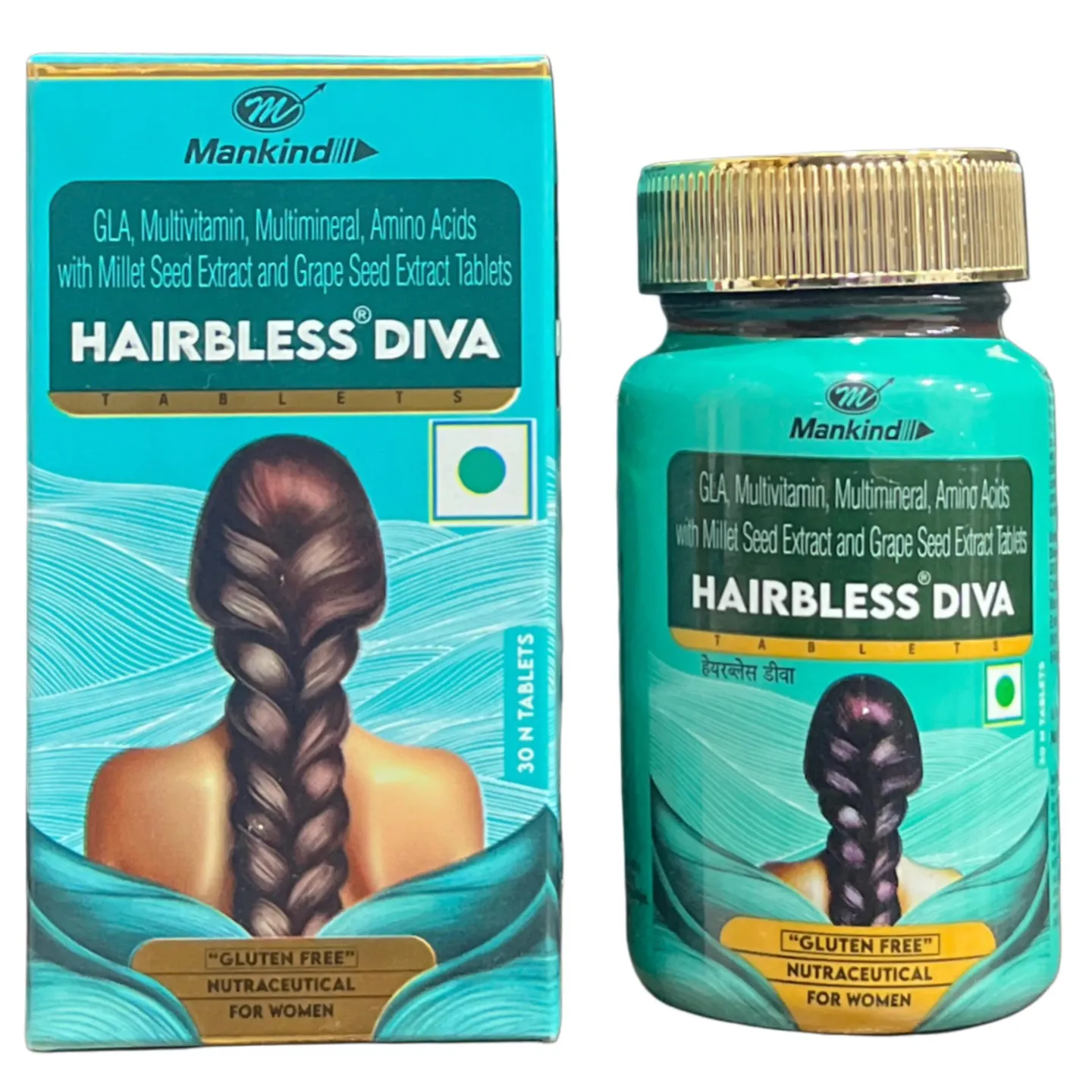 Hairbless Diva 30 Tablet product image