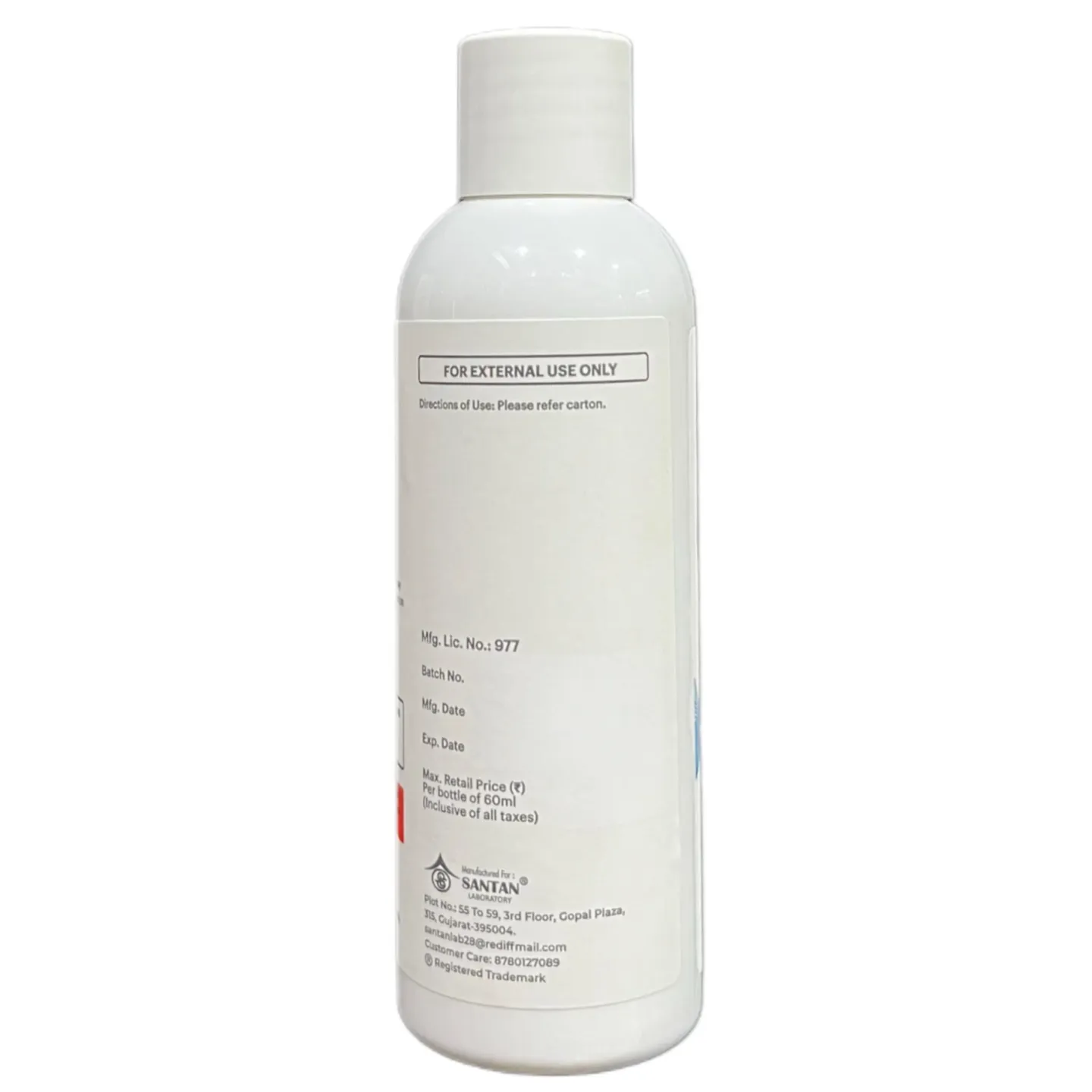 Hairvex F 10% Solution 60ml product image