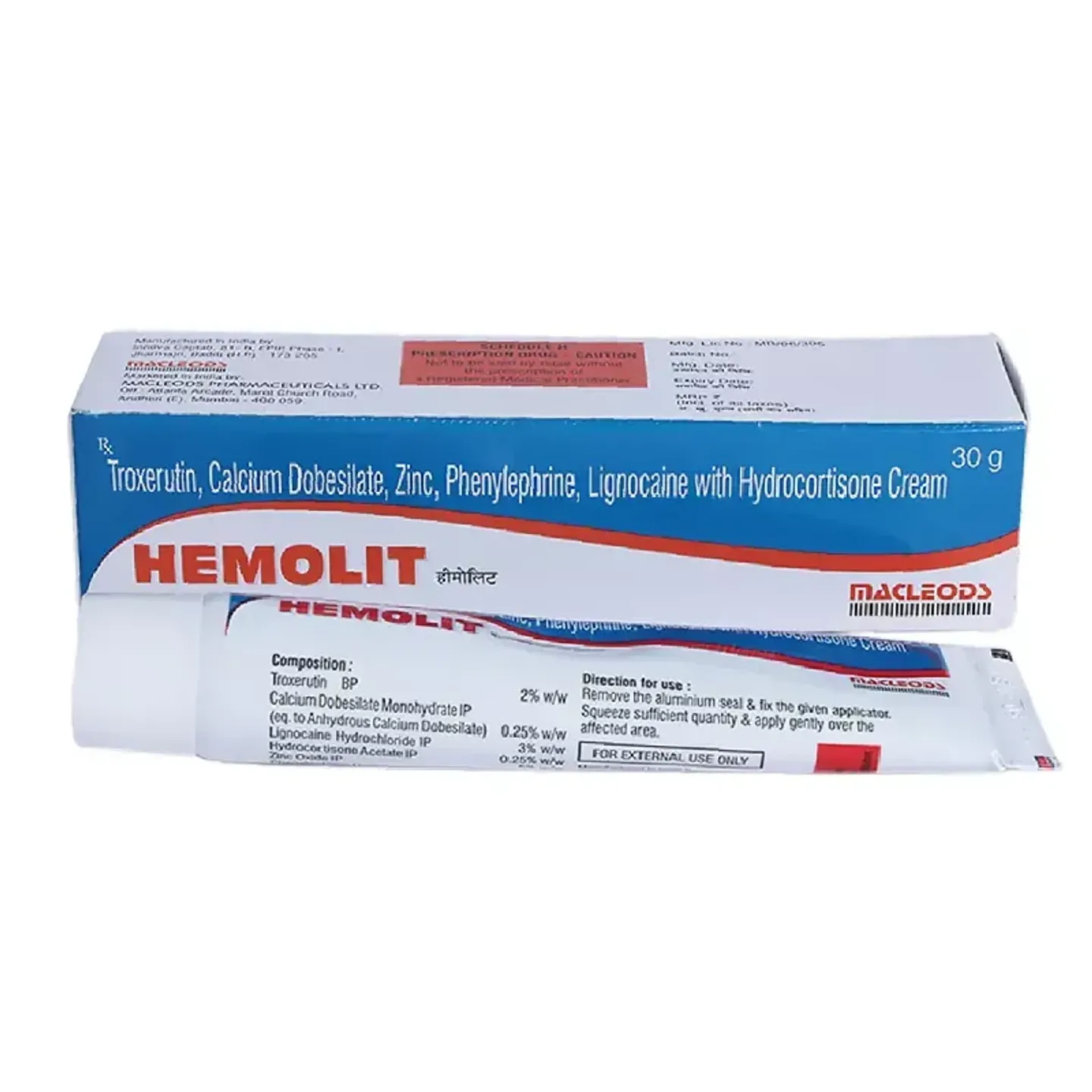Hemolit Cream 30gm product image