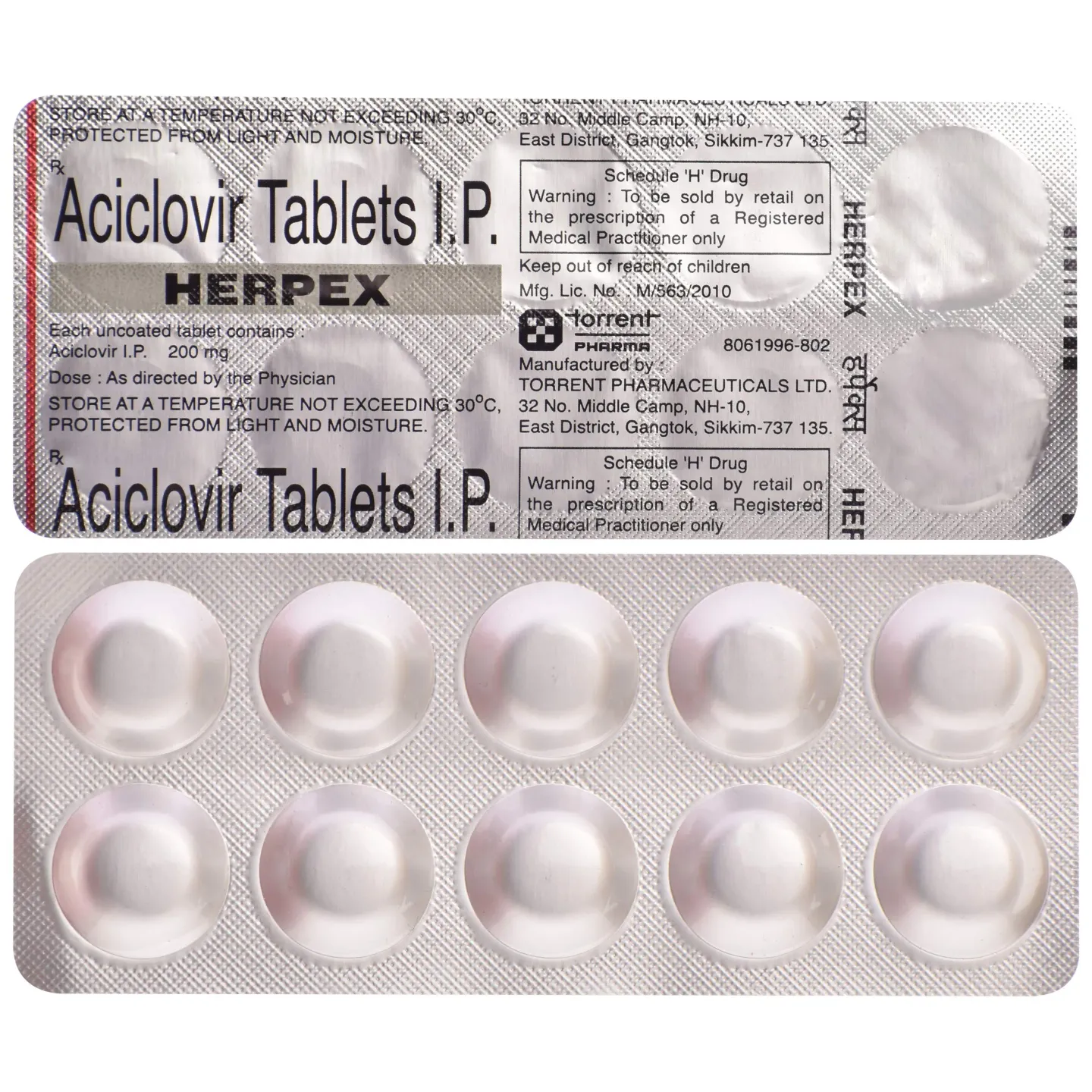 Herpex 200 Tablet product image