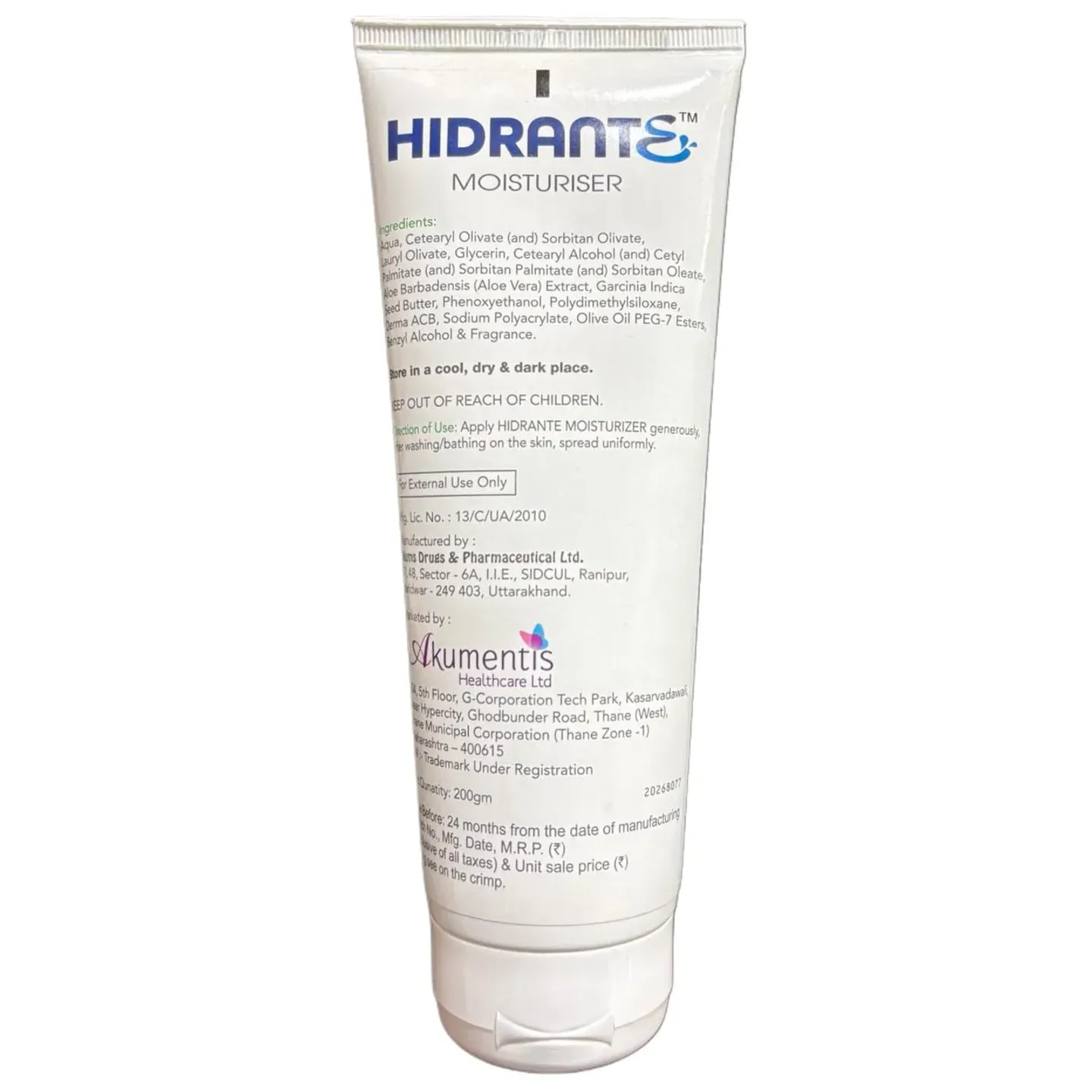 Hidrante Moisturiser Cream product image