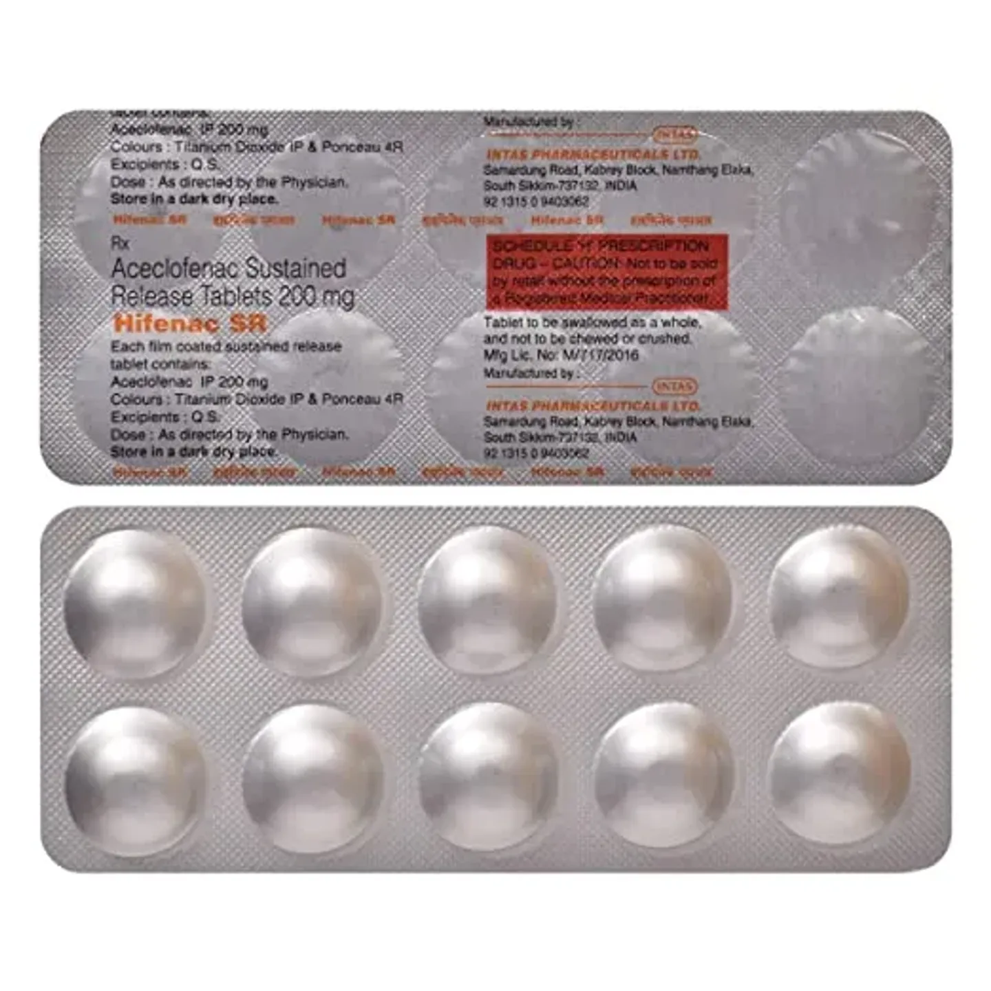 Hifenac Sr Tablet product image