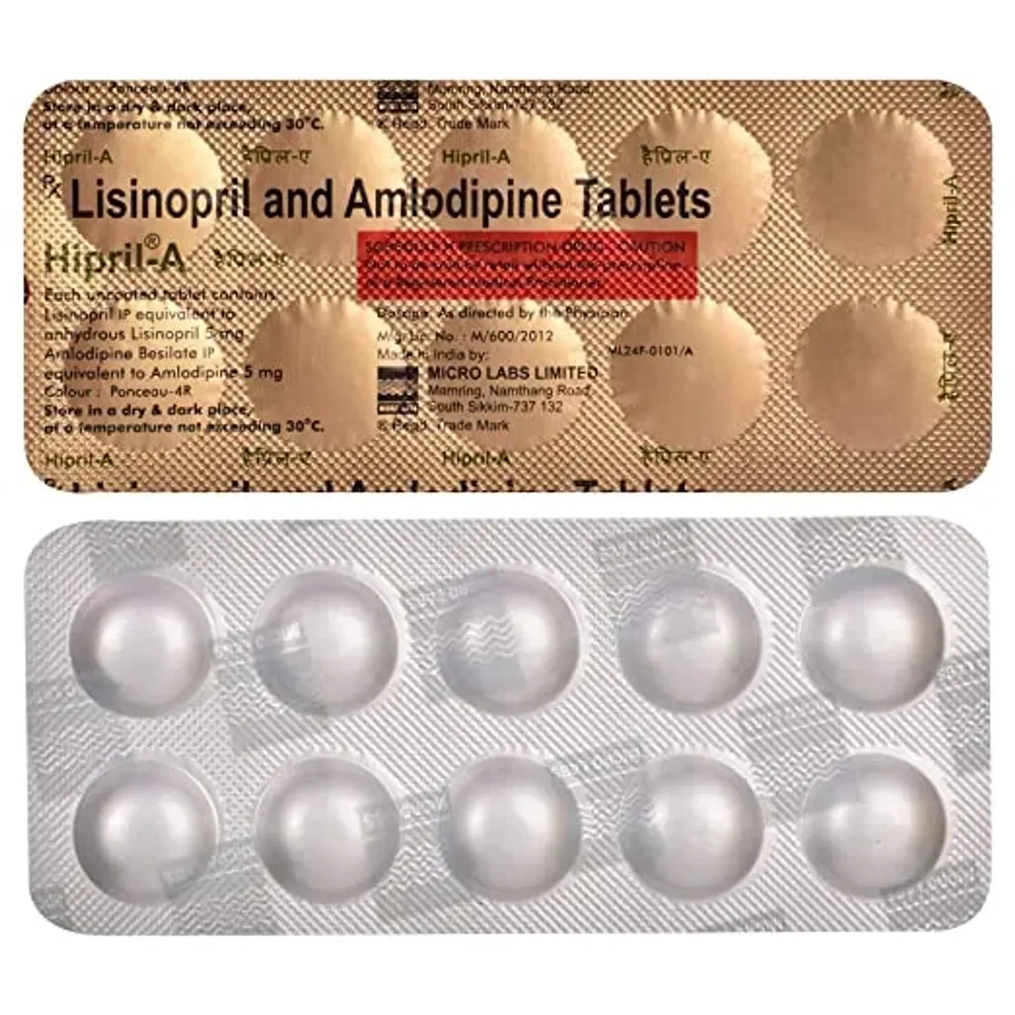 Hipril A Tablet product image